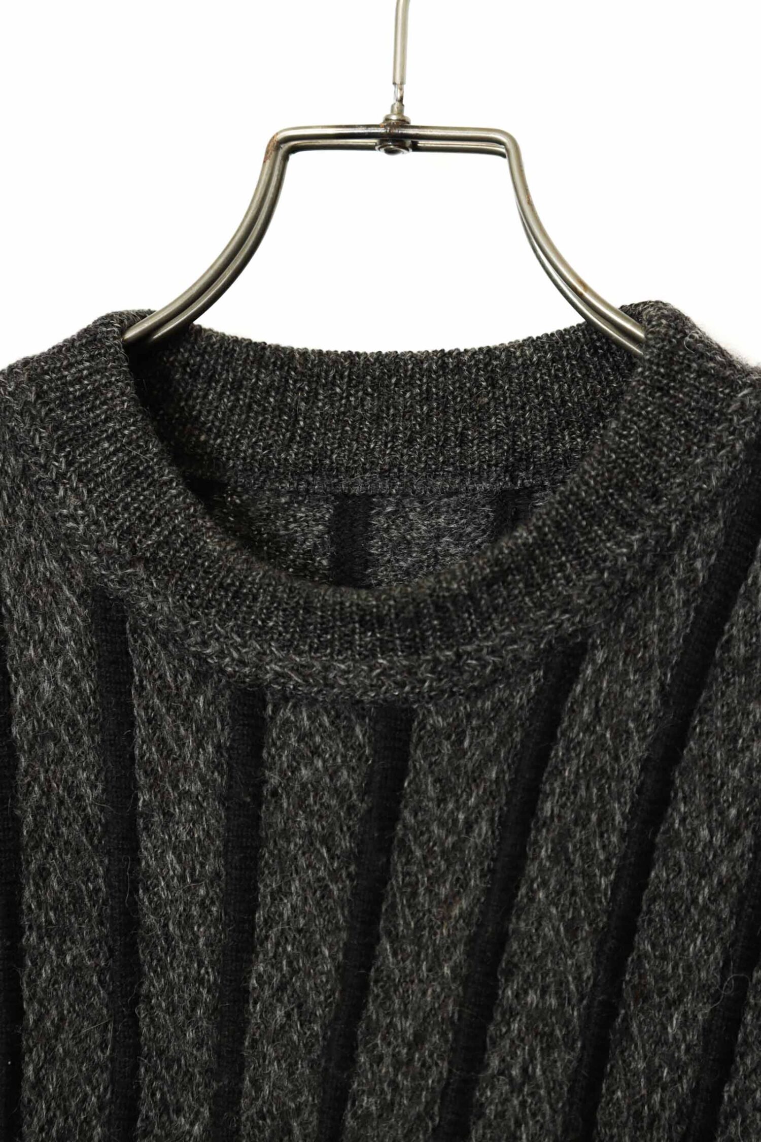 Alternative view of VINTAGE STRIPED PATTERN KNITED SWEATER/XL