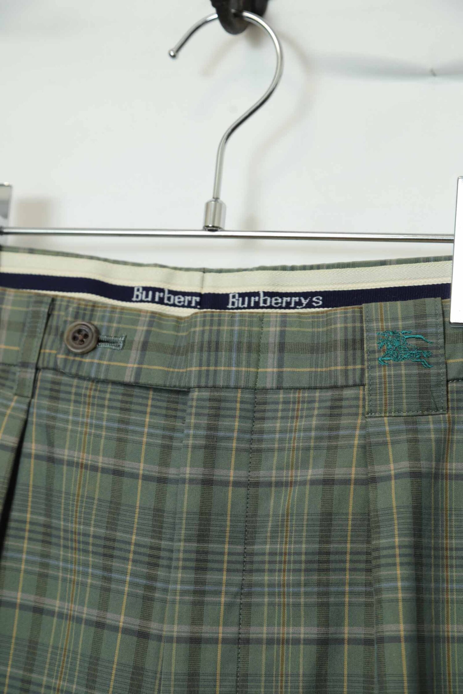 Alternative view of USED BURBERRY CHECK PATTERN DRESS PANTS/W86