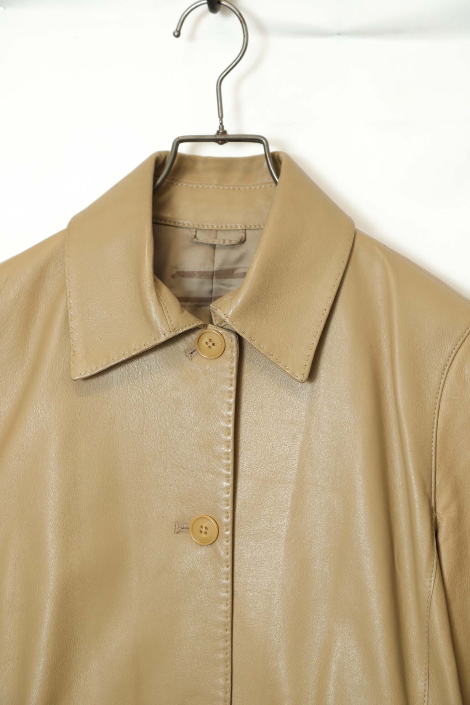 Alternative view of VINTAGE SHEEP LEATHER JACKET/M