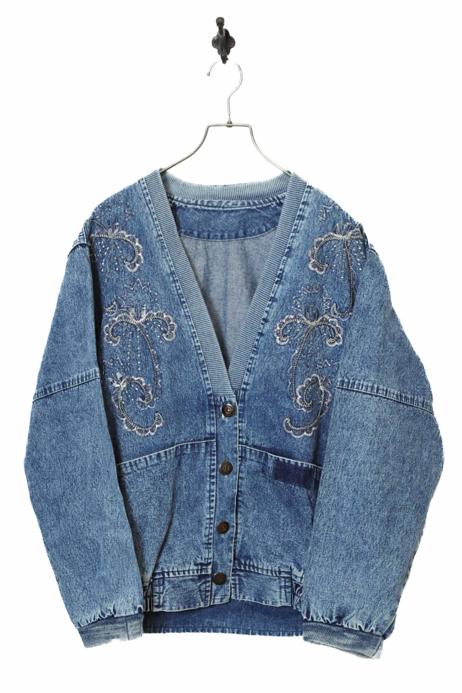 VINTAGE DESIGN DENIM JAKCET/L