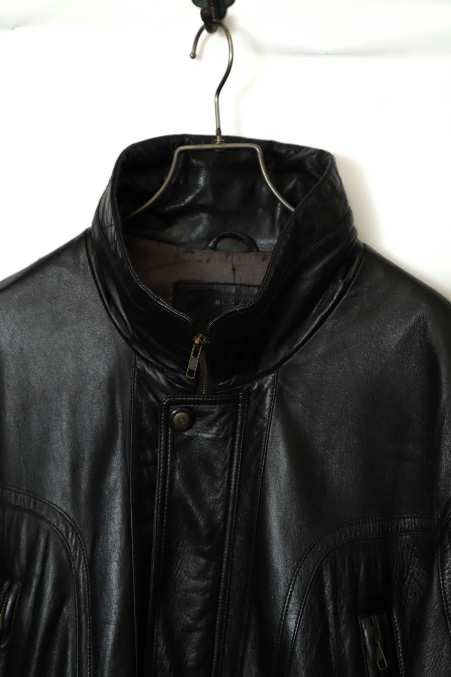 Alternative view of VINTAGE SHEEP LEATHER JACKET/XL