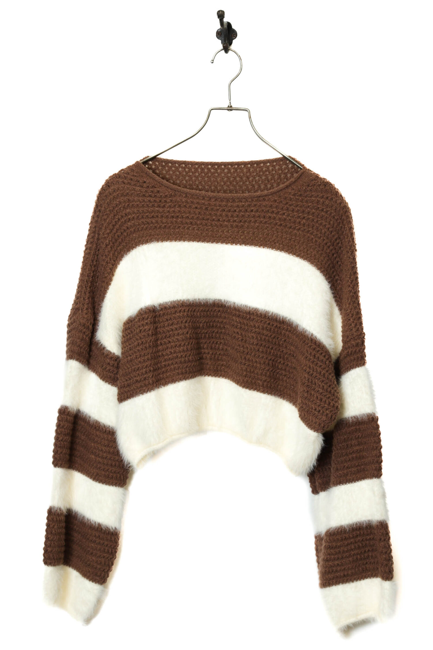 VINTAGE SHORT KNITED SWEATER/L