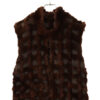 VINTAGE RABBIT FUR VEST/S