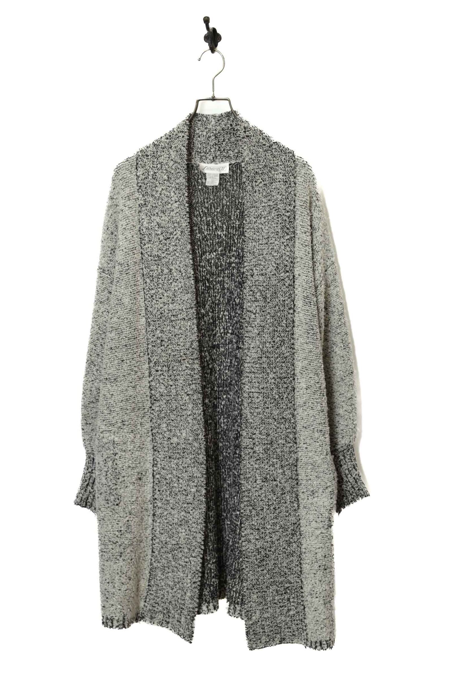 VINTAGE KNITED GOWN COAT/L