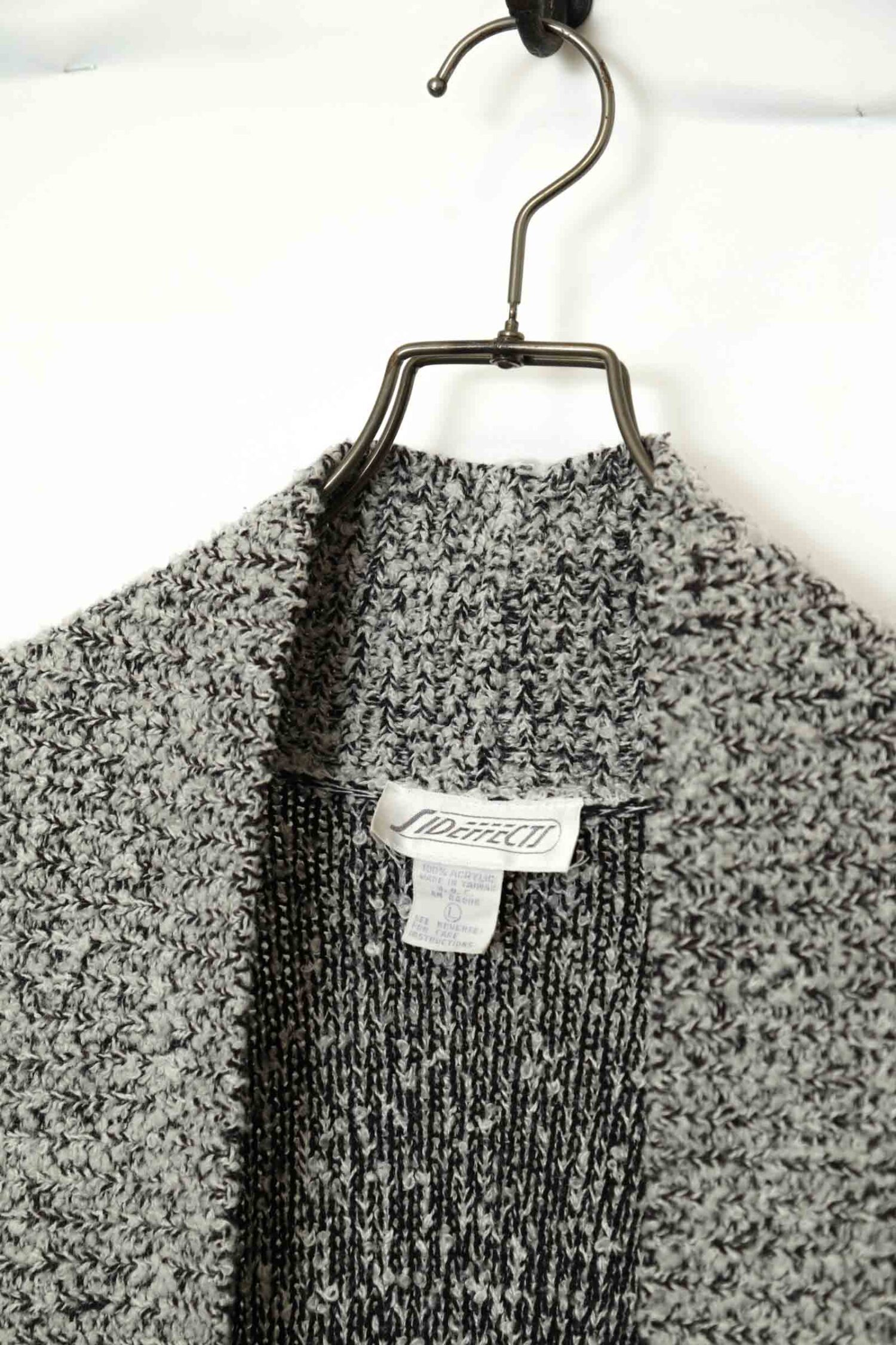 Alternative view of VINTAGE KNITED GOWN COAT/L