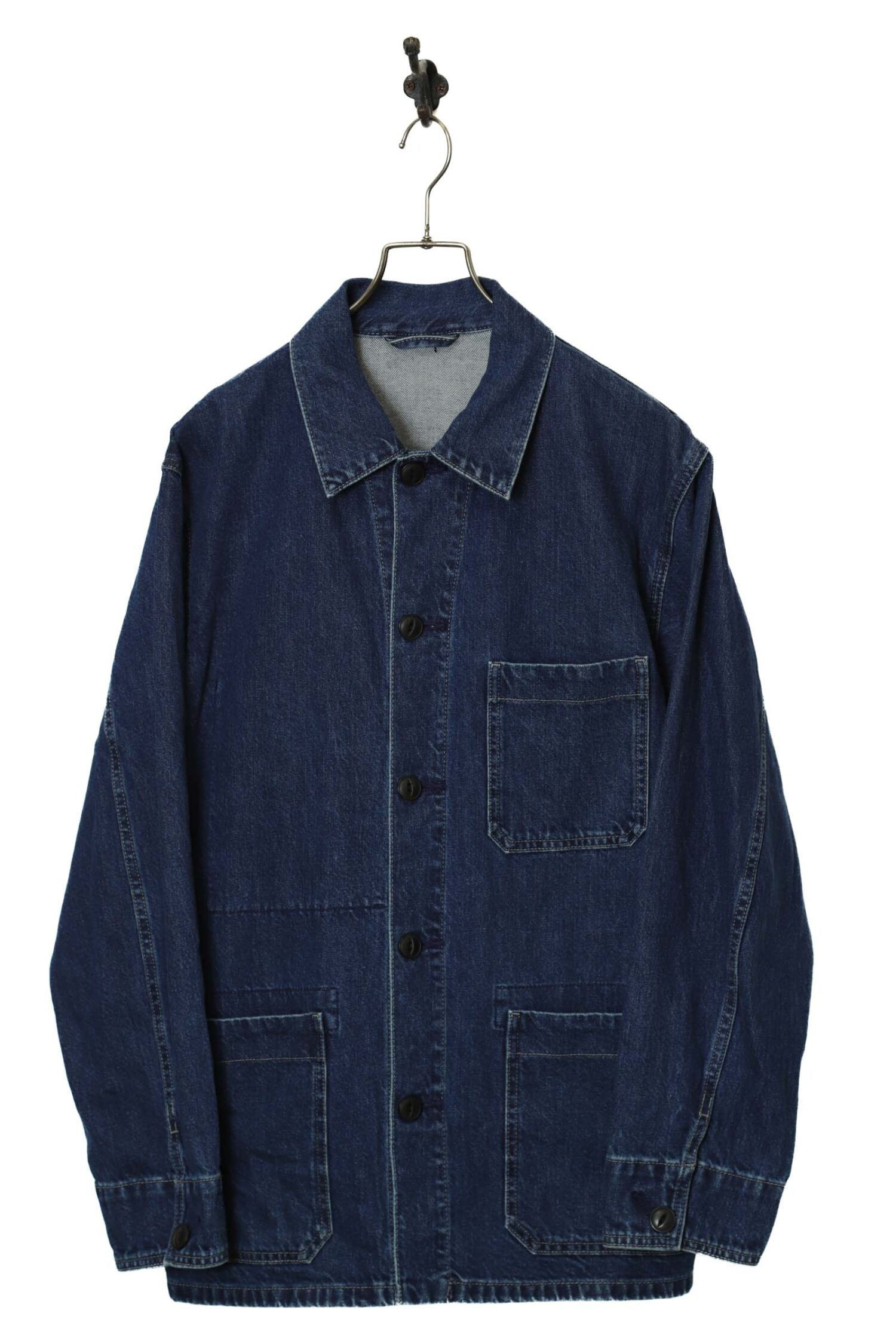 VINTAGE DENIM COVERALL JACKET/L