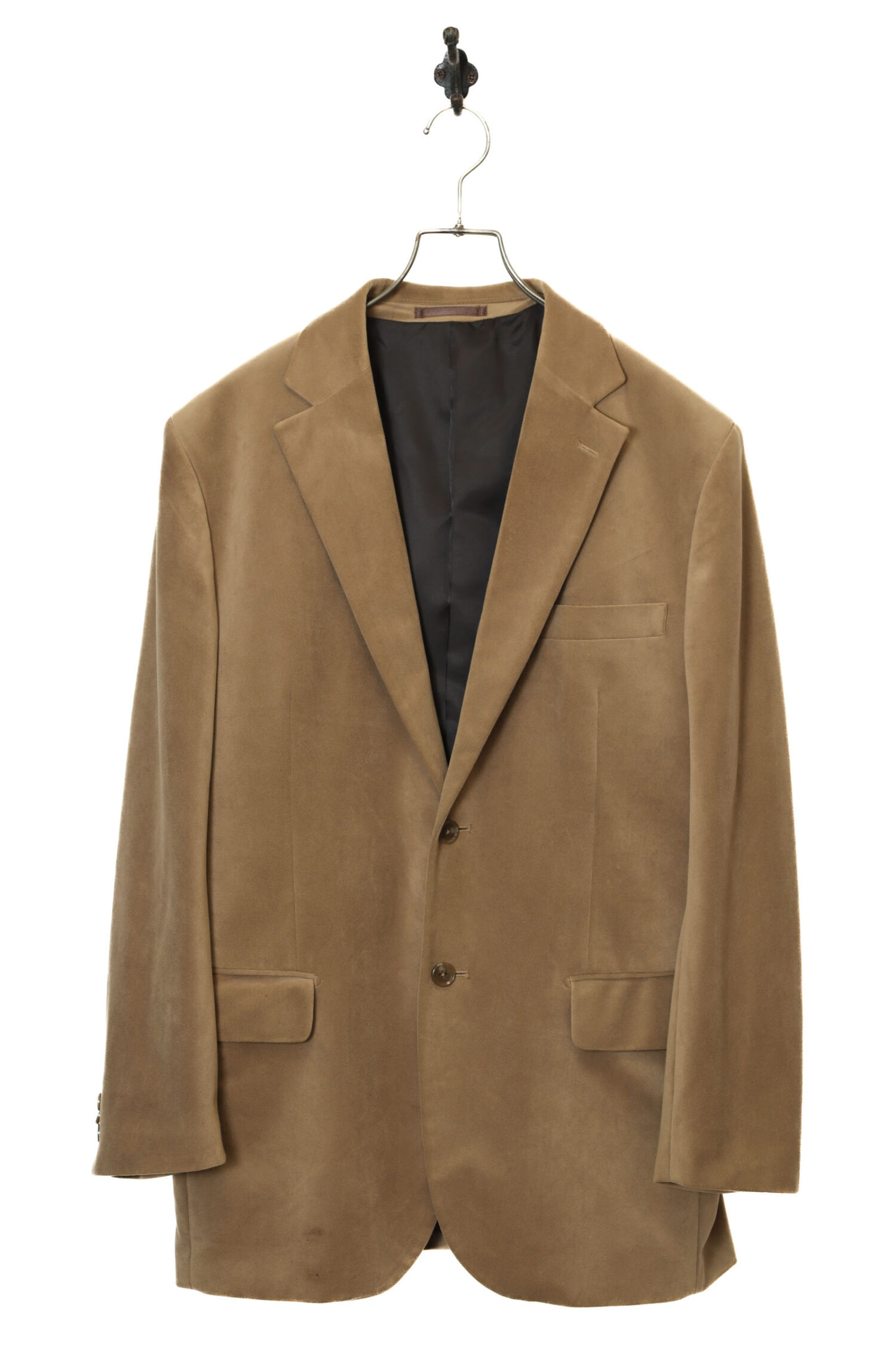 VINTAGE FAKE SUEDE TAILORED JACKET/M