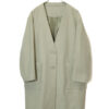 VINTAGE COLLARLESS COAT/L