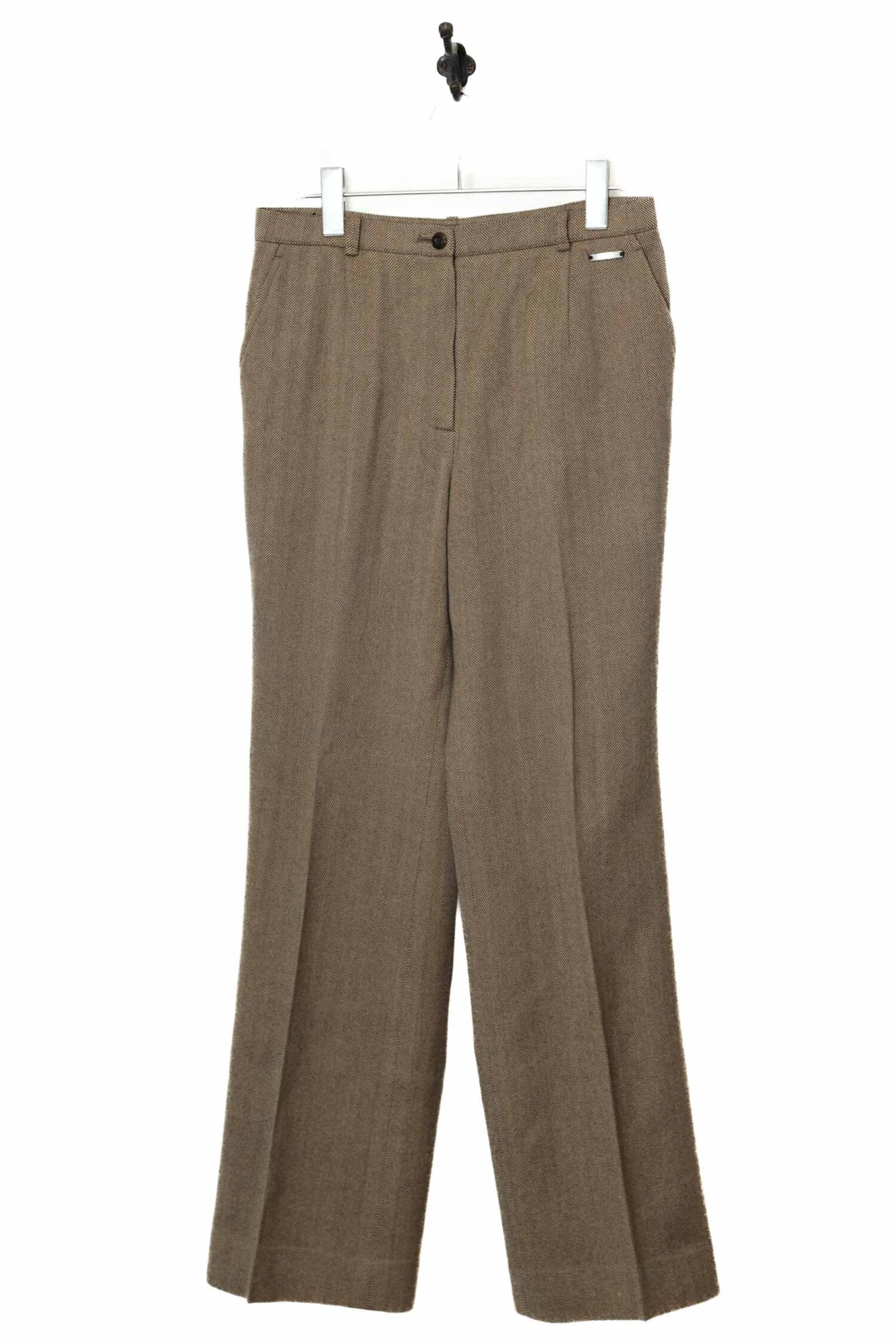 USED WOOL FLARE PANTS/W72
