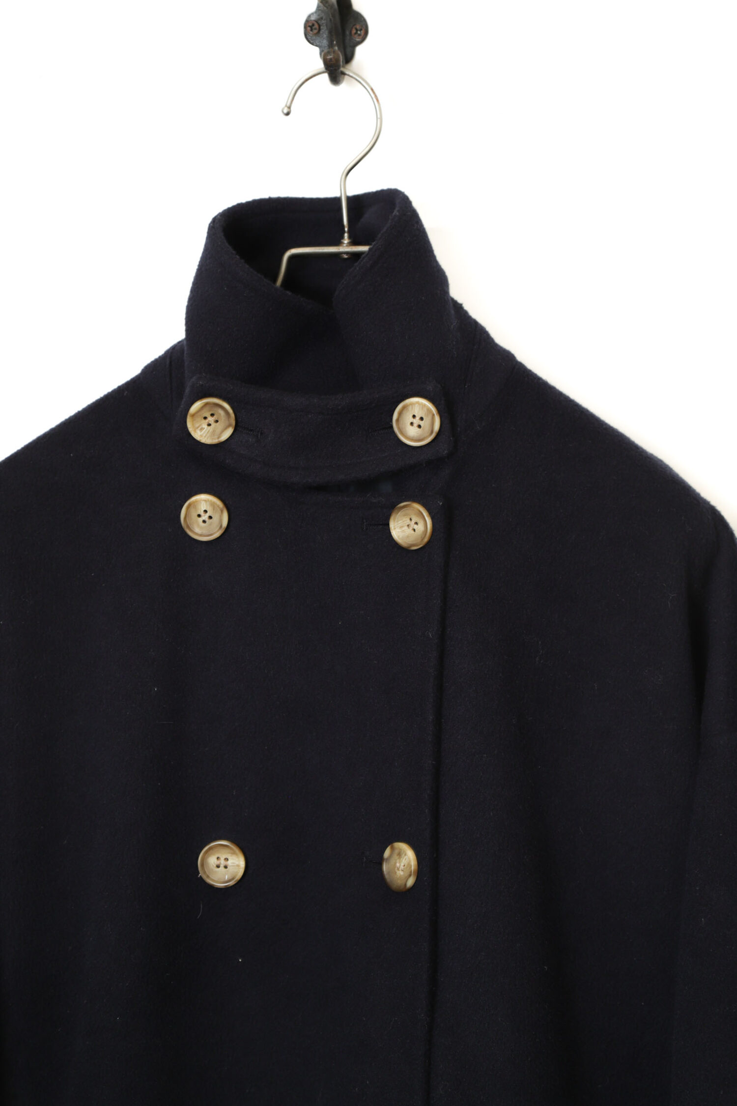 Alternative view of VINTAGE STAND COLLAR COAT/XL