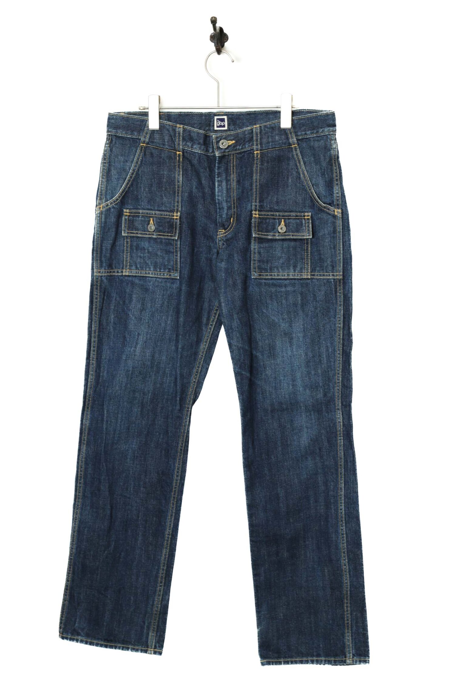 USED WORK DENIM PANTS/W90