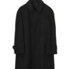 VINTAGE CASHMERE WOOL CONVERTIBLE COLLAR COAT/L
