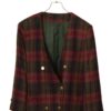 VINTAGE COLLARLESS JACKET/M