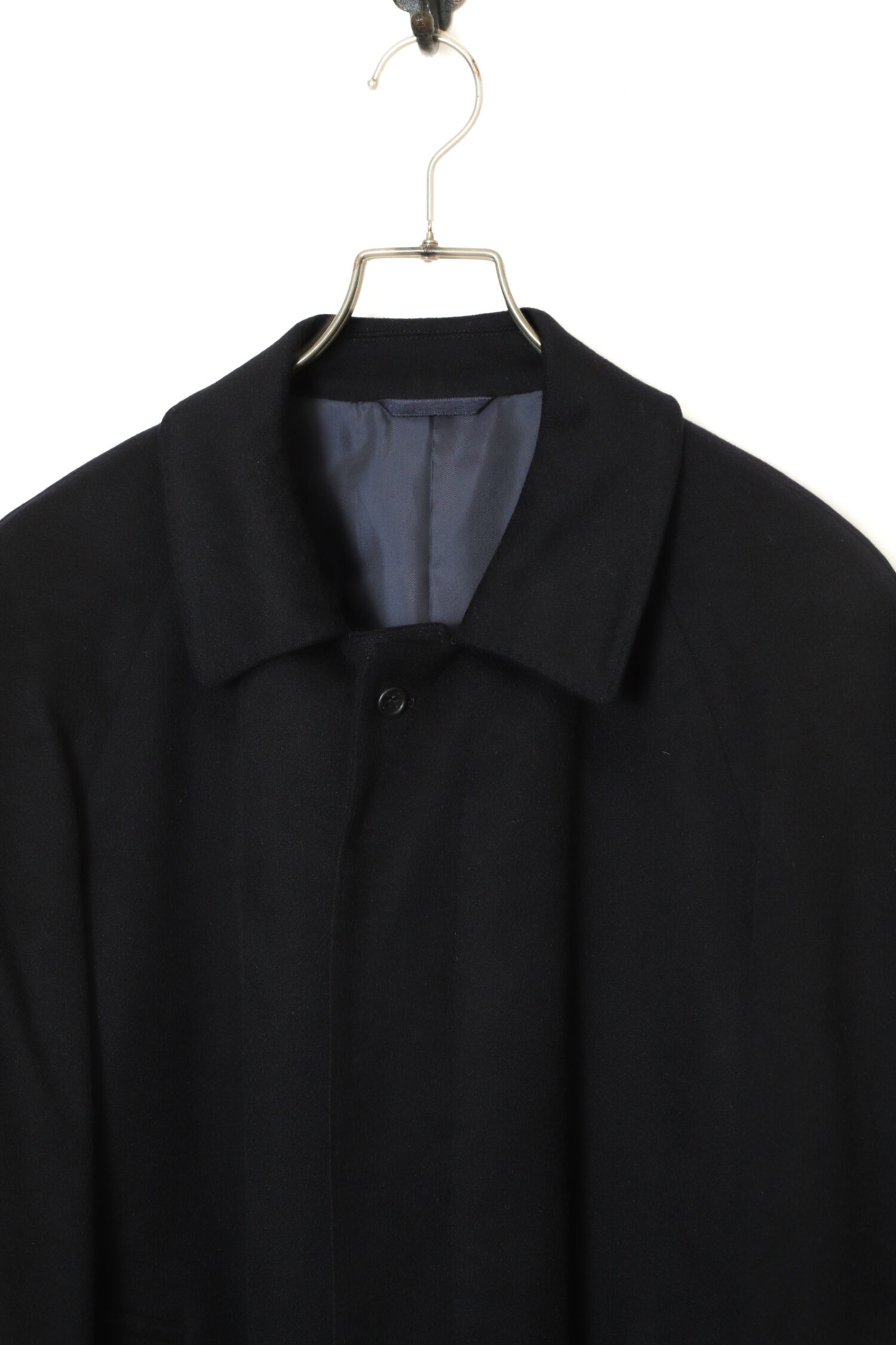 Alternative view of VINTAGE CASHMERE WOOL CONVERTIBLE COLLAR COAT/M