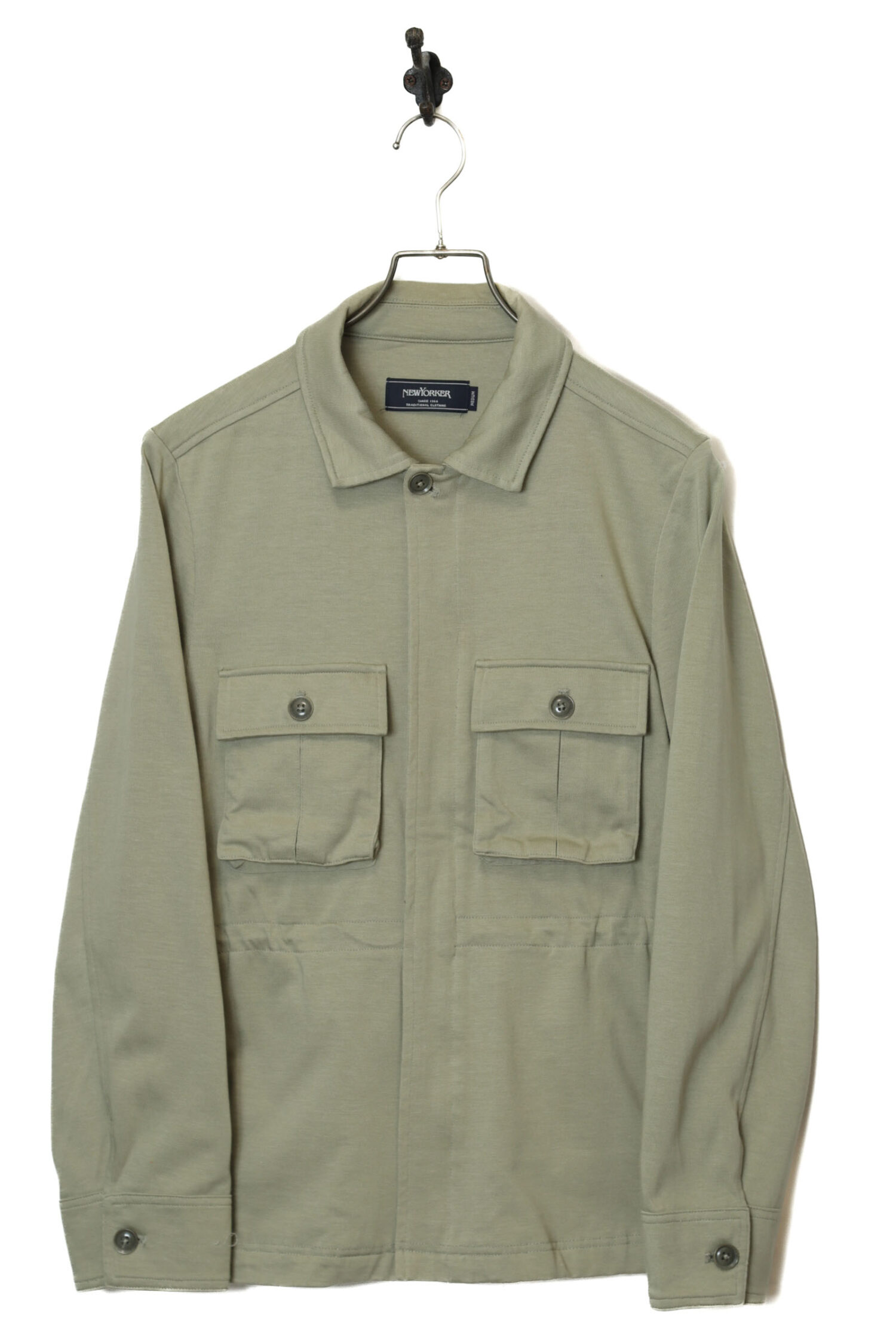 USED SWEAT SAFARI JACKET/NEW YORKER/M