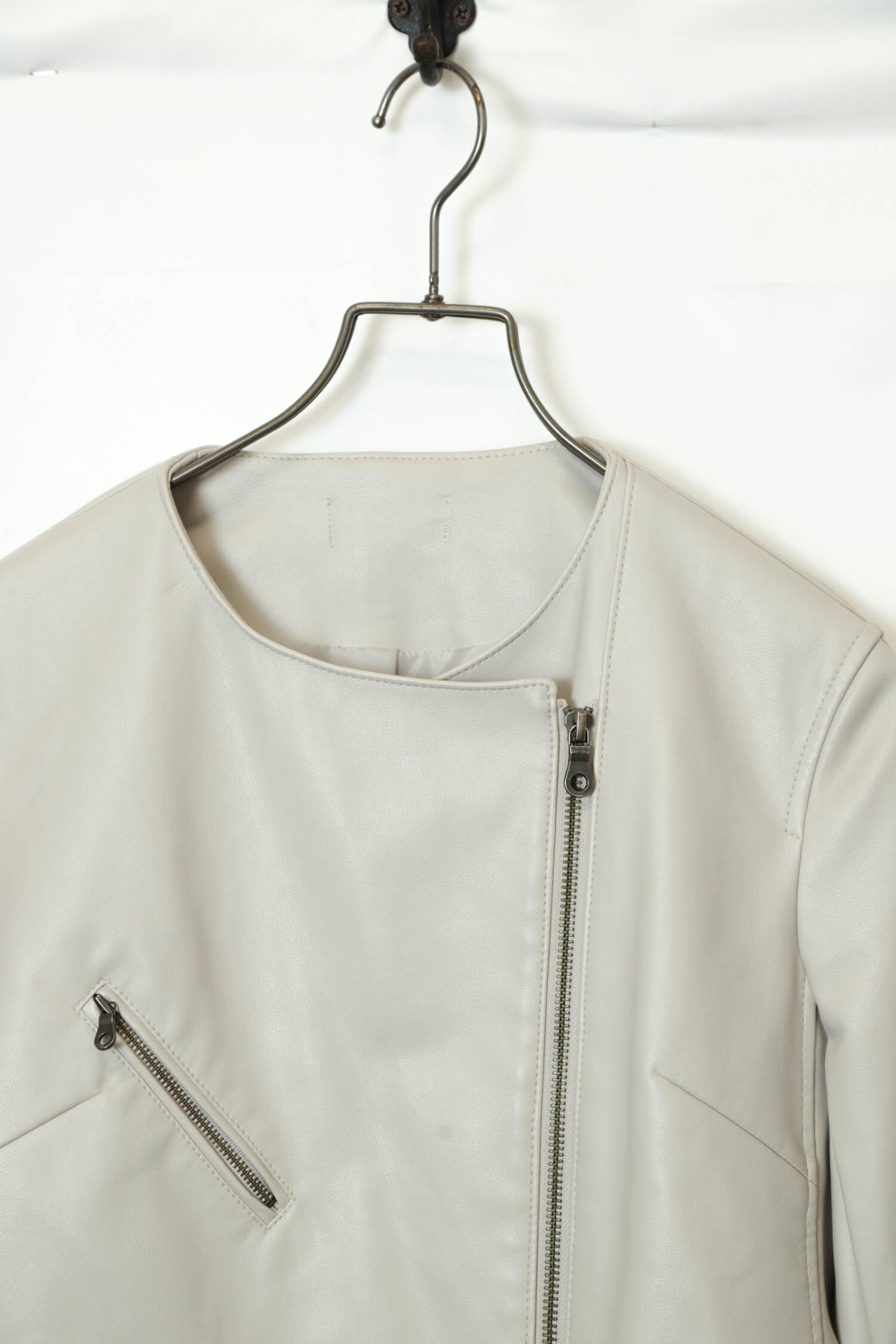 Alternative view of VINTAGE FAKE LEATHER JACKET/S