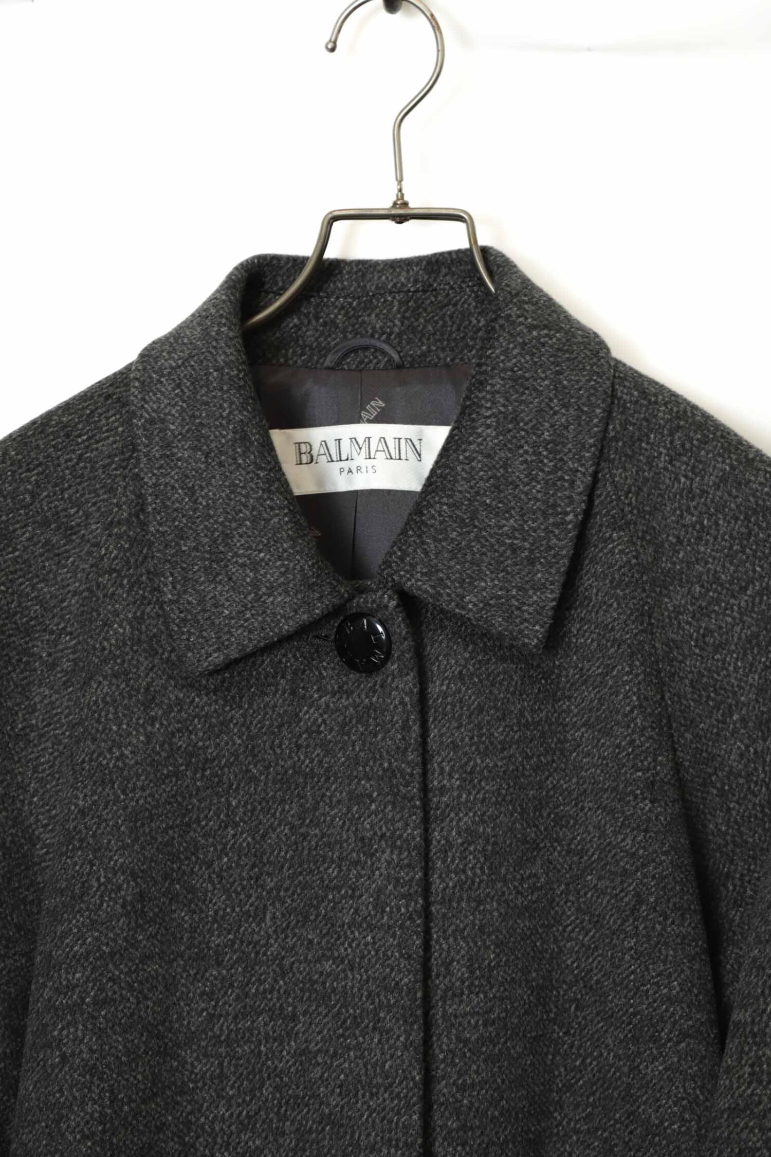 Alternative view of USED BALMAIN CASHMERE WOOL COAT/L