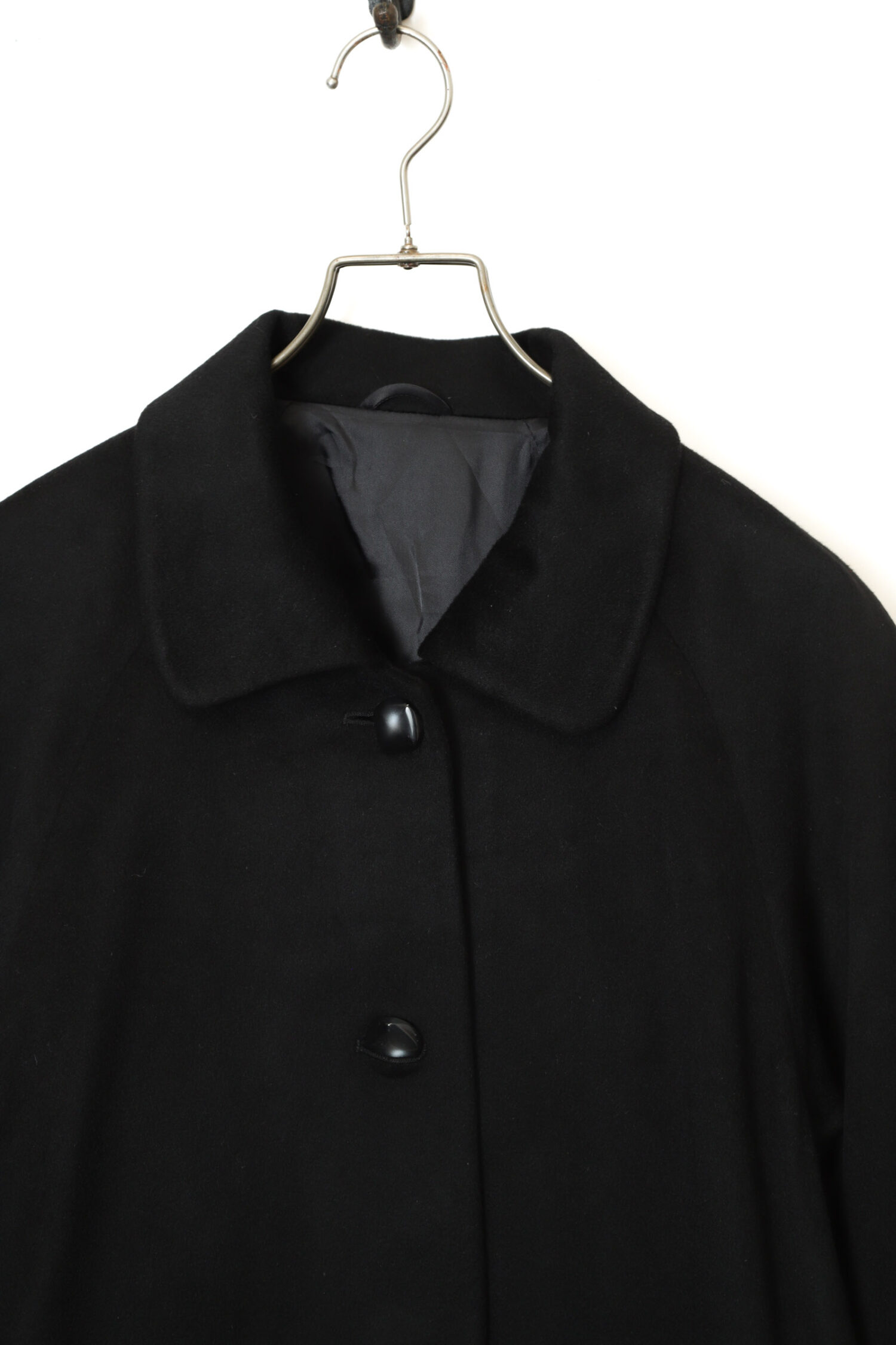 Alternative view of VINTAGE CASHMERE WOOL COAT/L