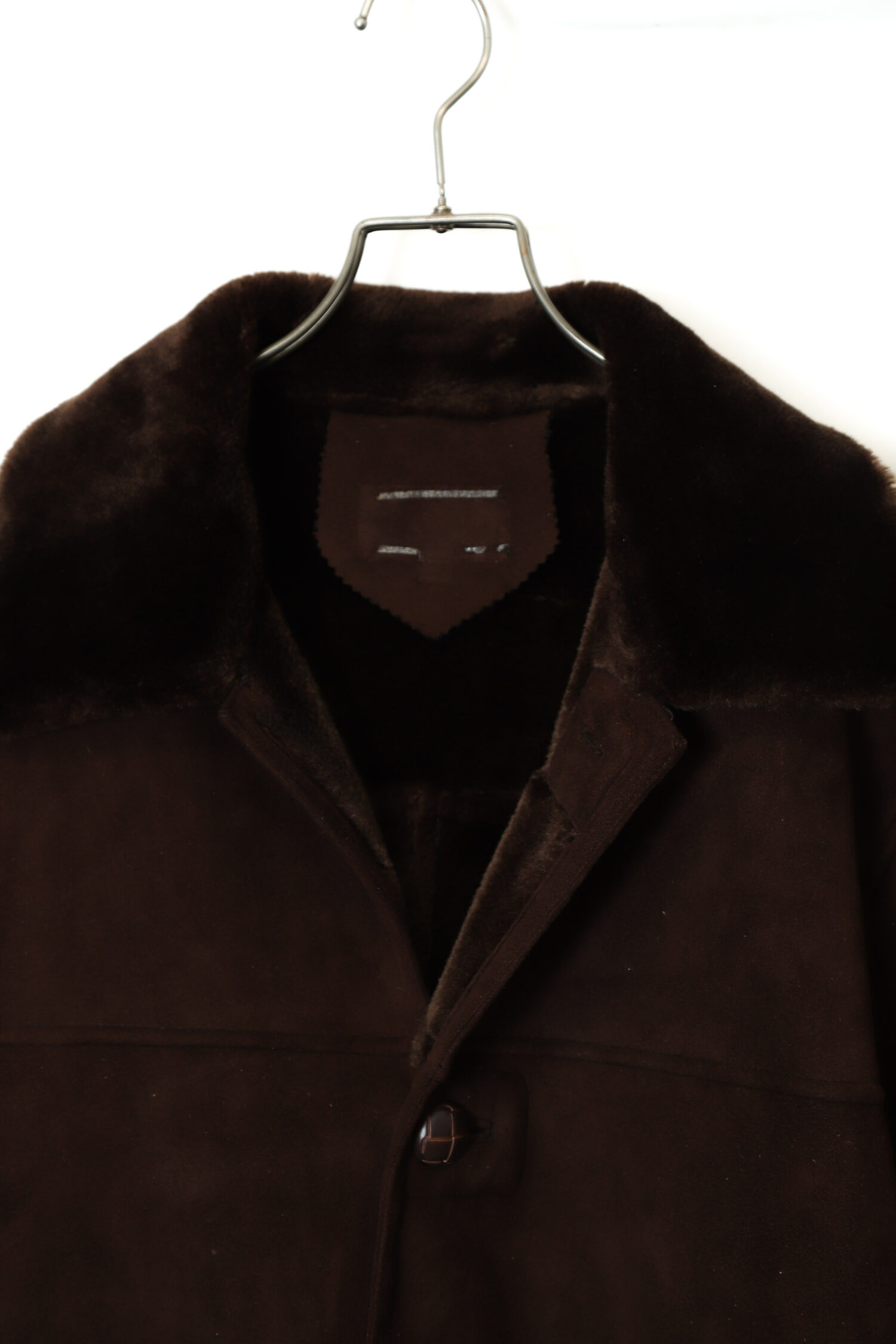 Alternative view of VINTAGE FAKE MOUTON JACKET/XL