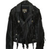 USED OPEN ROAD WESTERN LEATHER JACKET/M