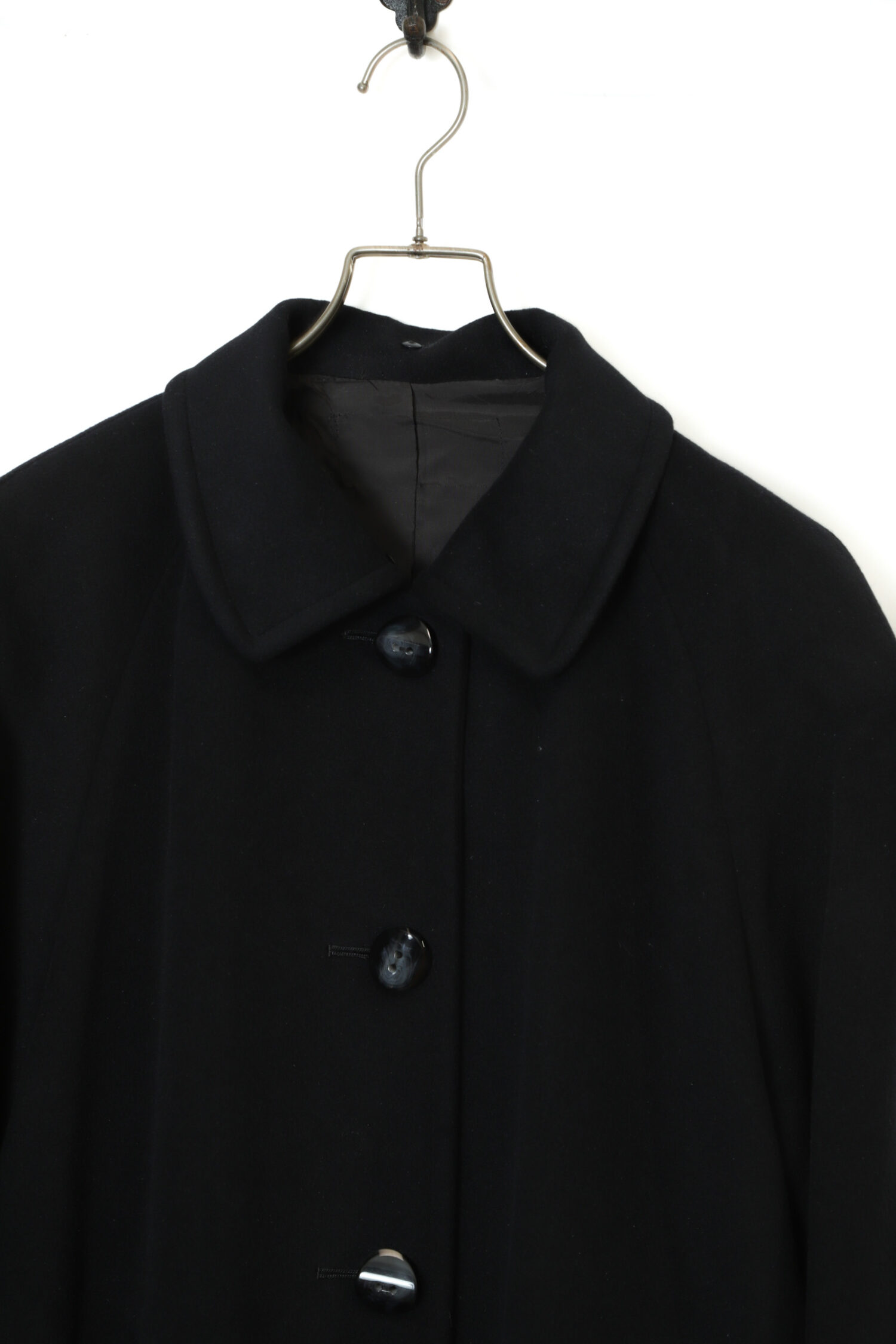 Alternative view of VINTAGE ANGORA WOOL COAT/L