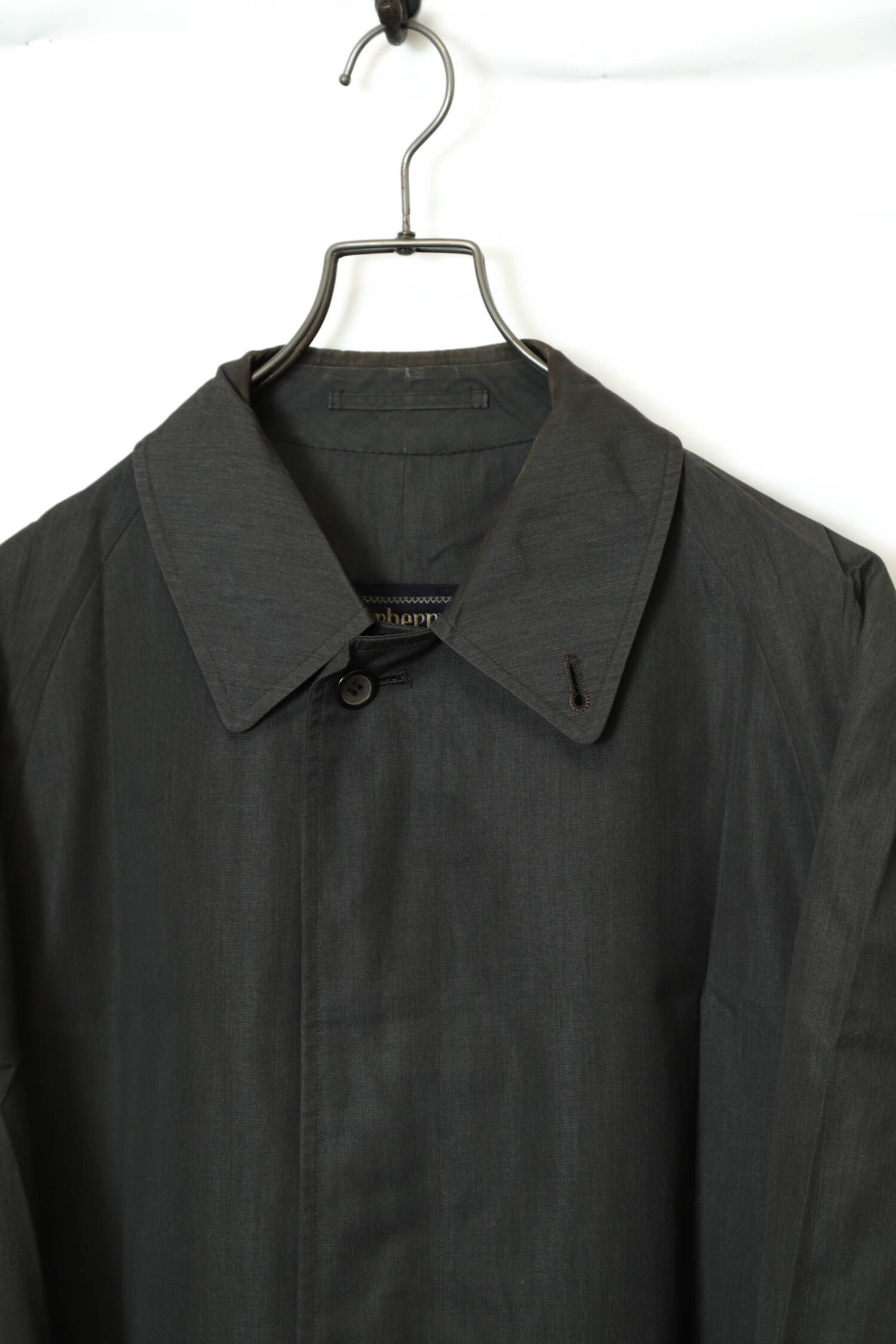 Alternative view of USED BURBERRY CONVERTIBLE COLLAR COAT/L