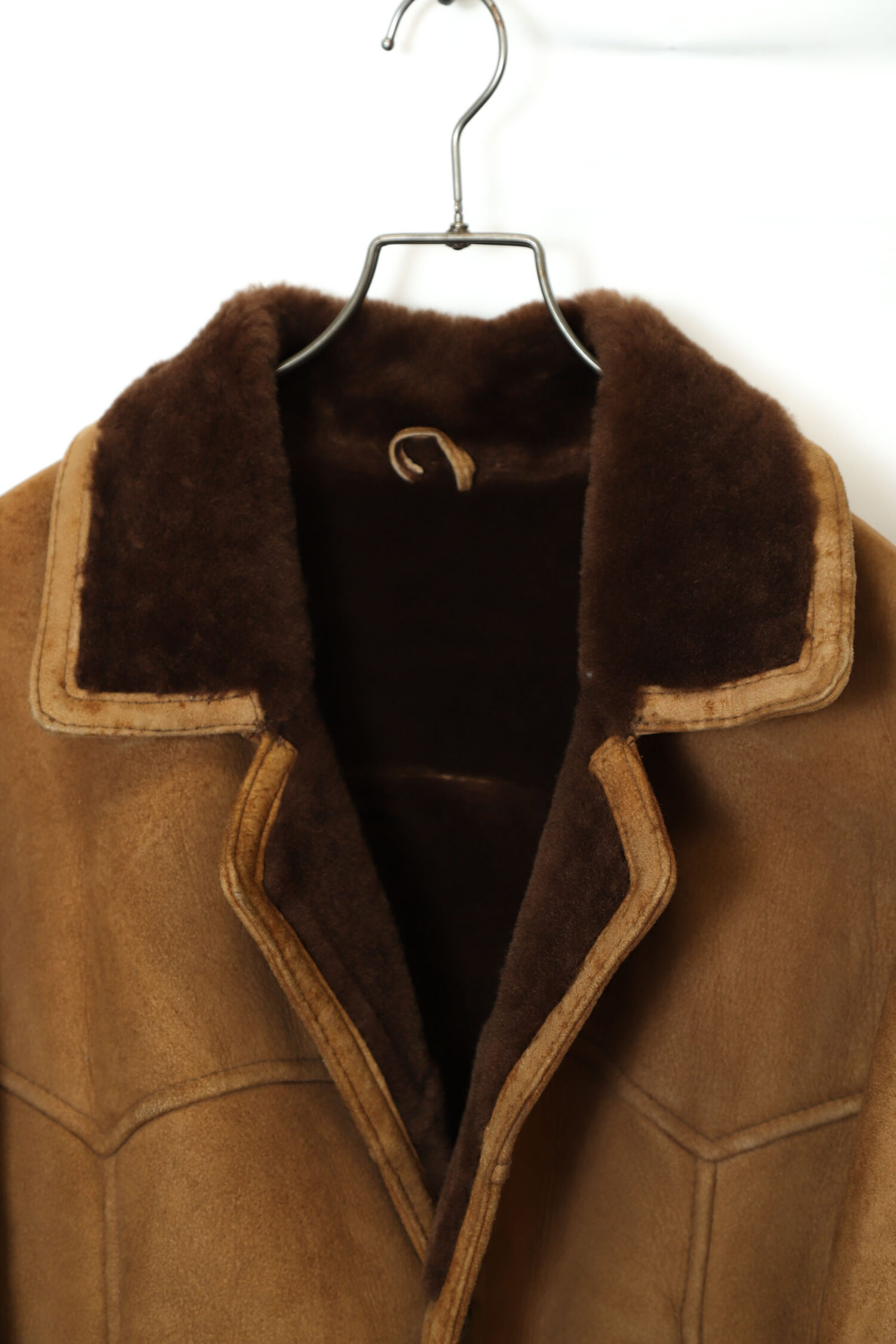 VINTAGE SHEEP LEATHER MOUTON JACKET/L | 古着屋FERANTRACING【公式