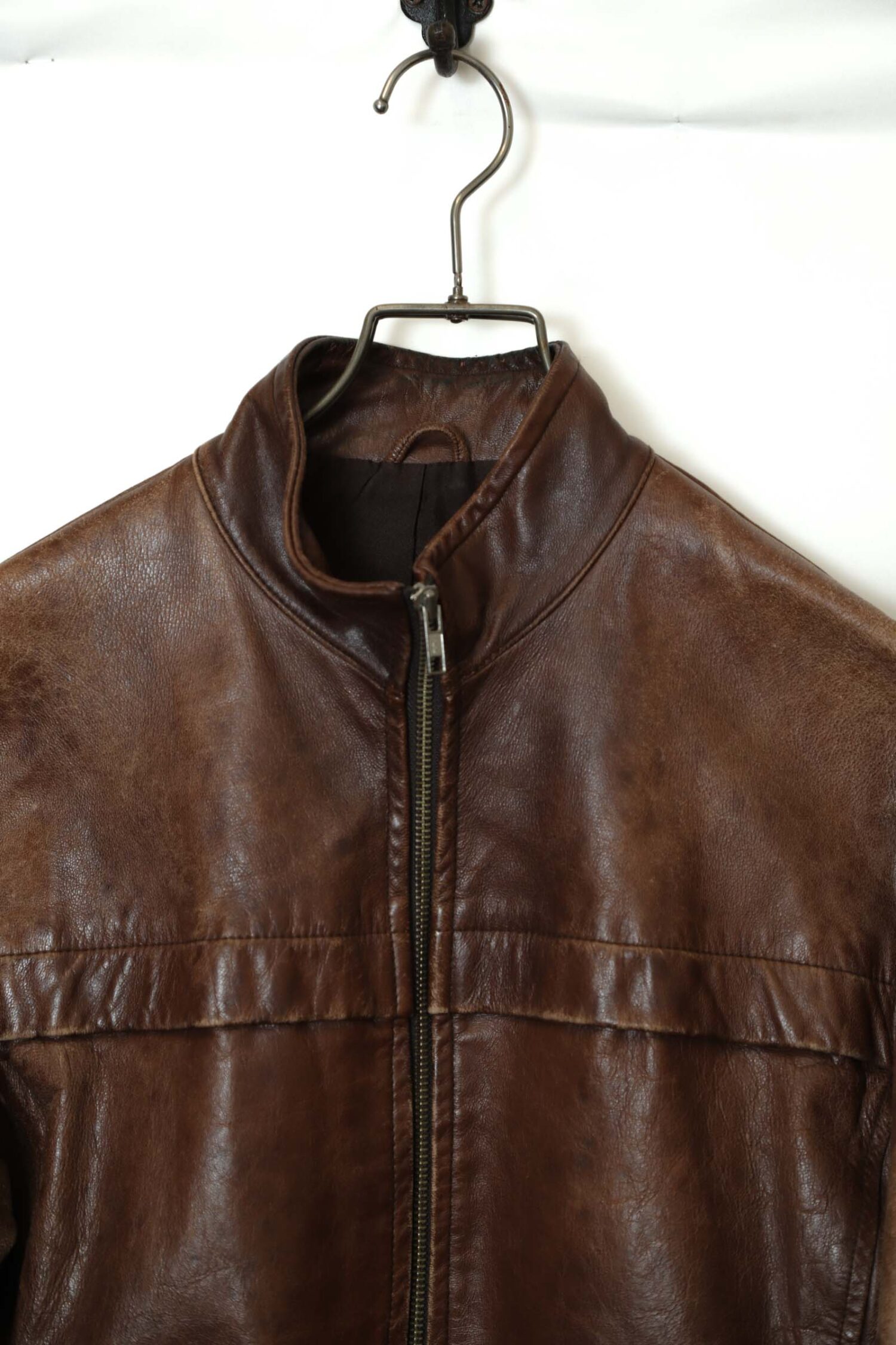 Alternative view of VINTAGE GOAT LEATHER JACKET/M