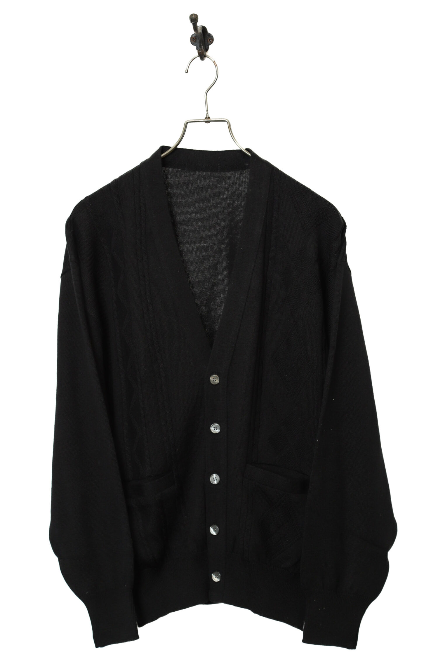 VINTAGE KNITTED CARDIGAN/M