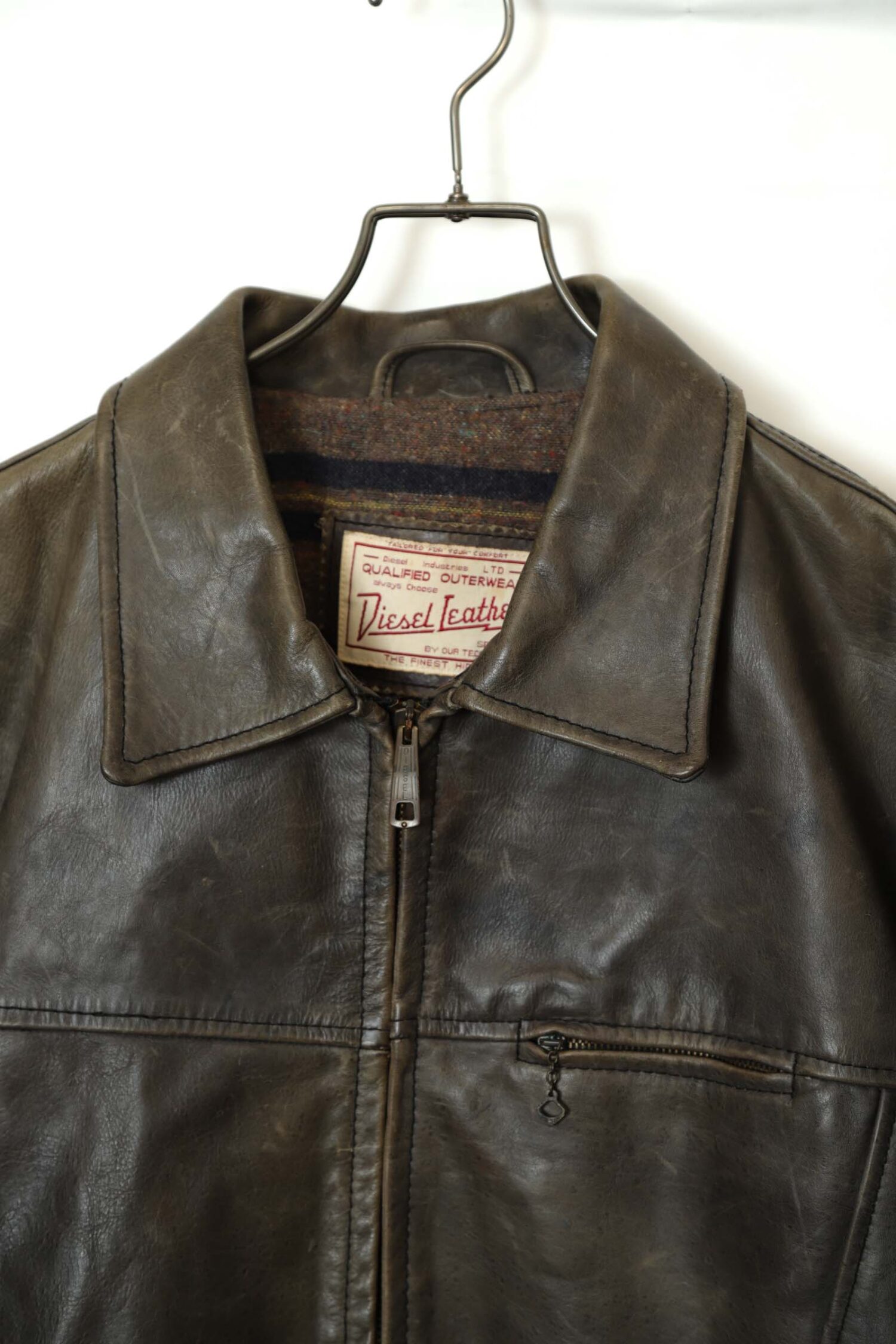 Alternative view of USED DIESEL LEATHER JACKET/XL