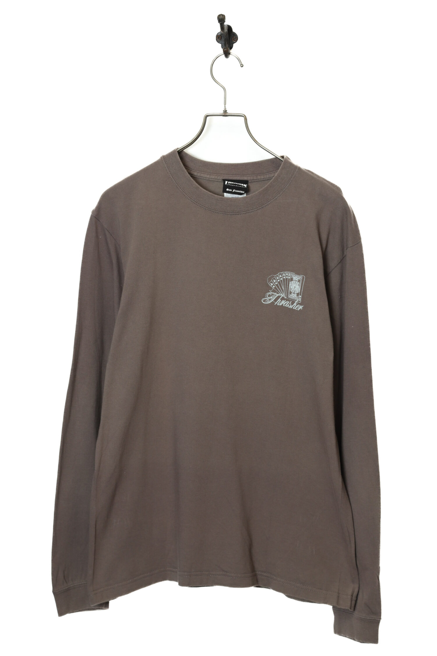 Alternative view of USED THRASHER LONG SLEEVE T-SHIRT/M
