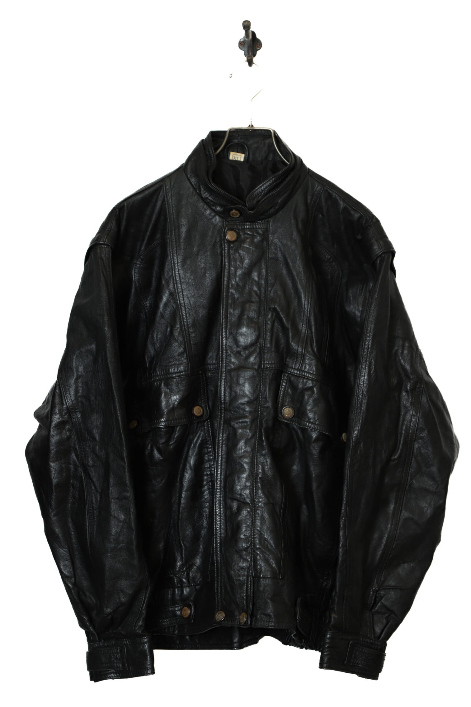 VINTAGE LEATHER JACKET/XL