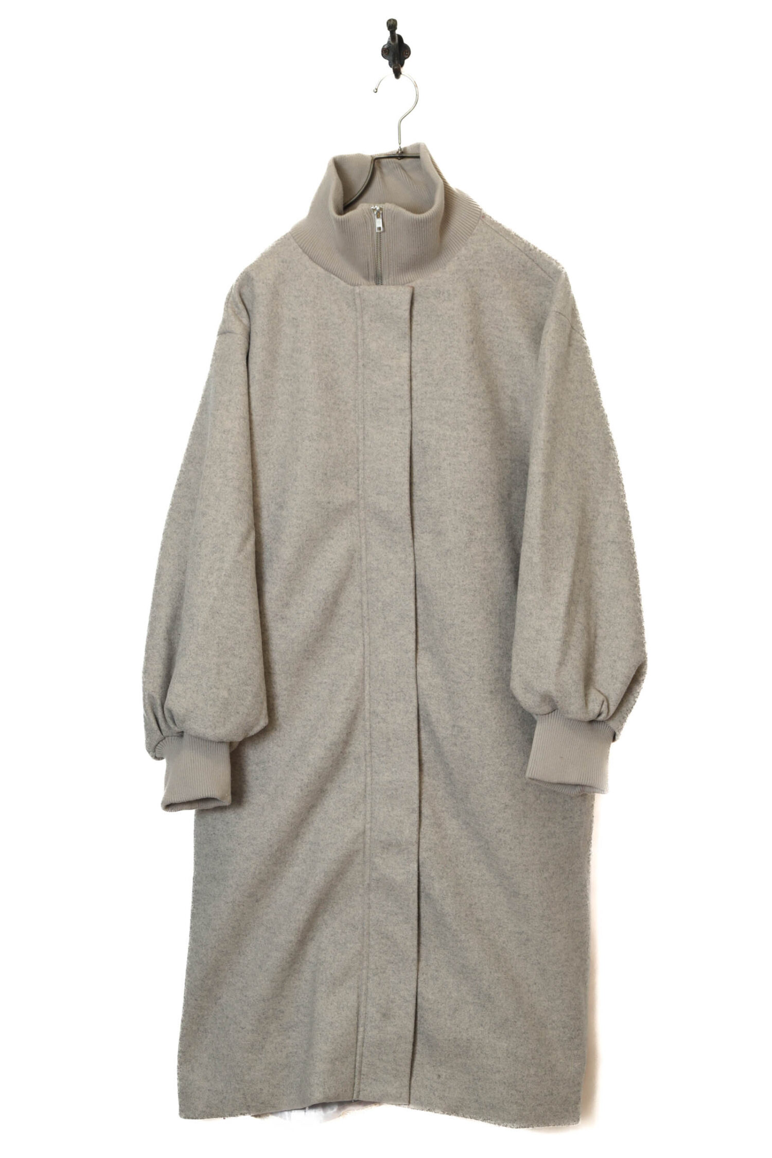 VINTAGE STAND COLLAR COAT/XL