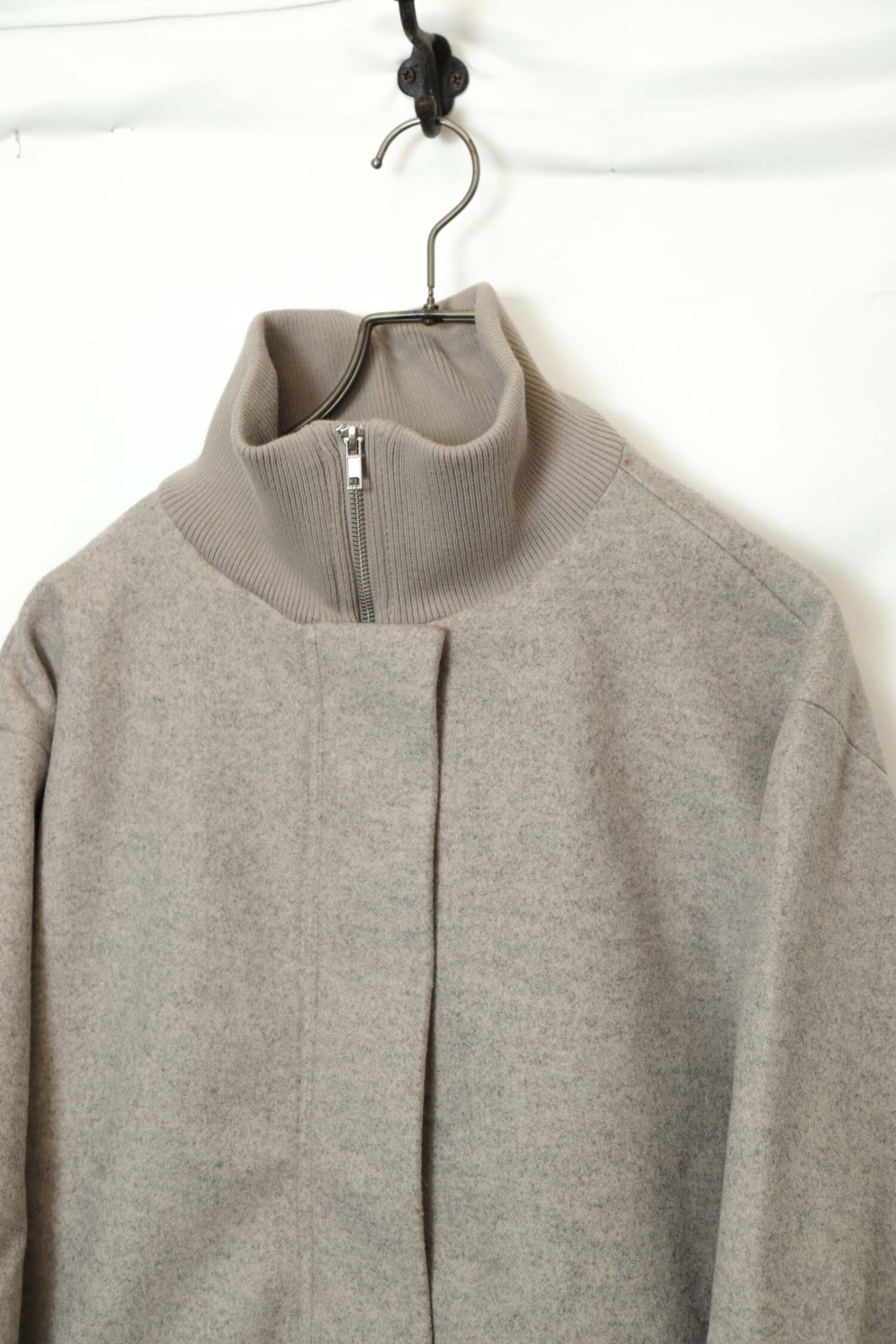 Alternative view of VINTAGE STAND COLLAR COAT/XL