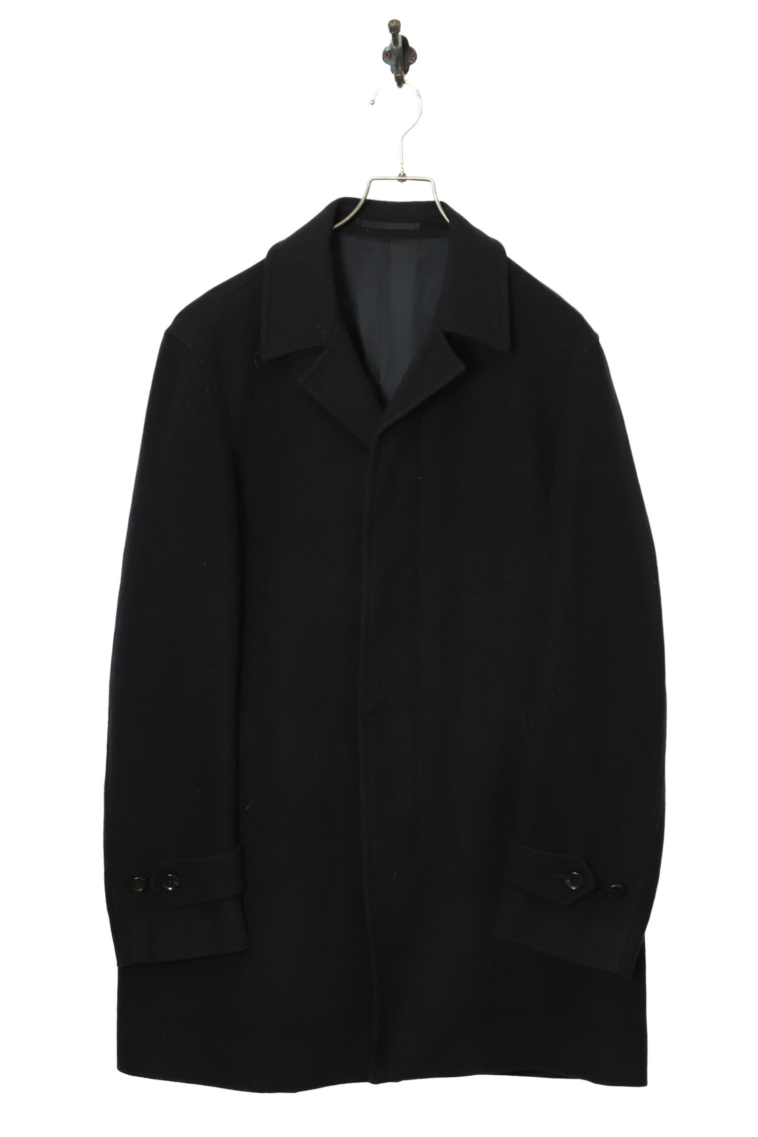 USED J.PRESS CONVERTIBLE COLLAR COAT/L