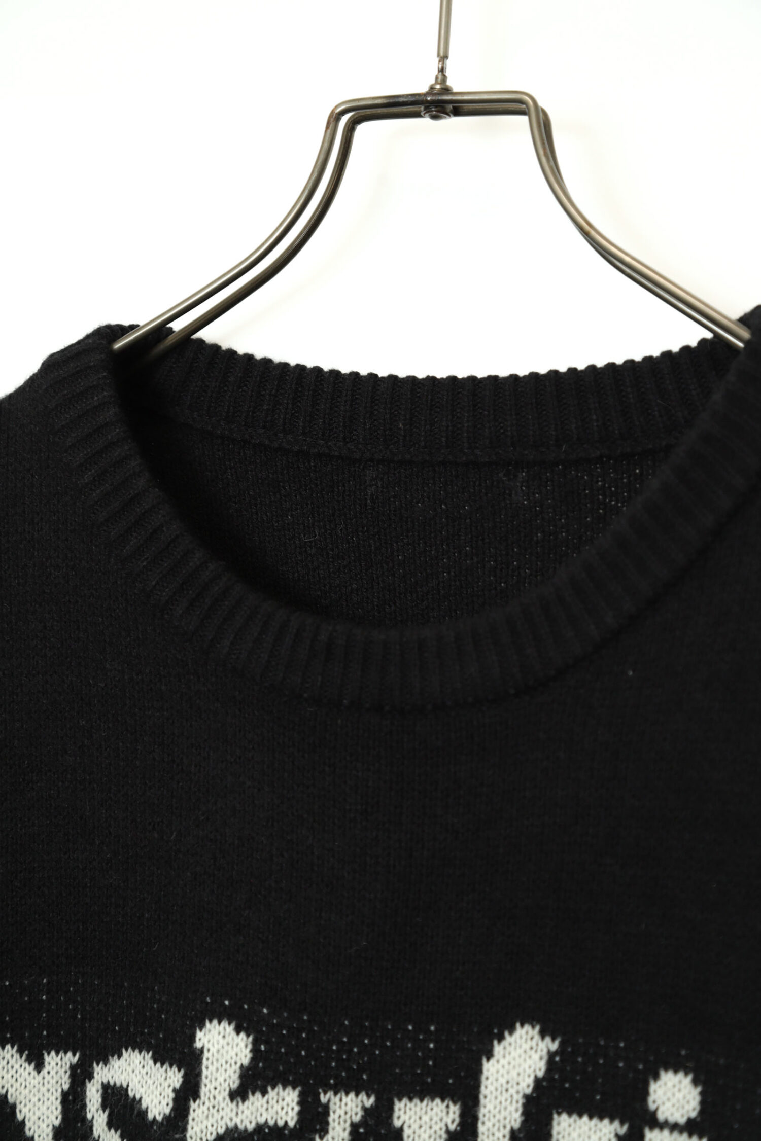 Alternative view of VINTAGE PATTERN KNITED SWEATER/XL