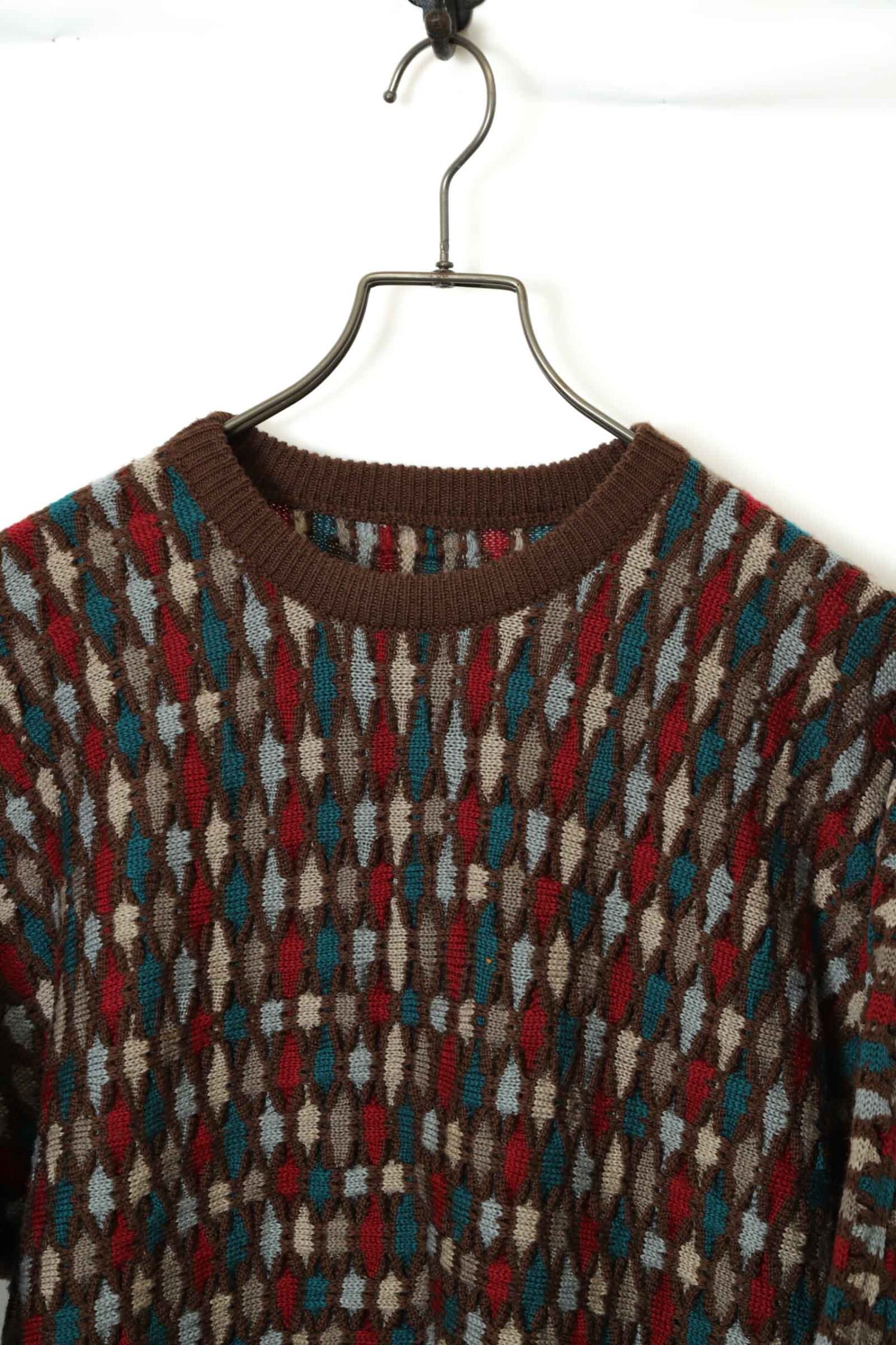 VINTAGE KNITTED SWEATER/M | 古着屋FERANTRACING【公式】|東京 高円寺