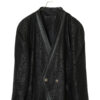 VINTAGE PRINTED LEATHER JACKET/M