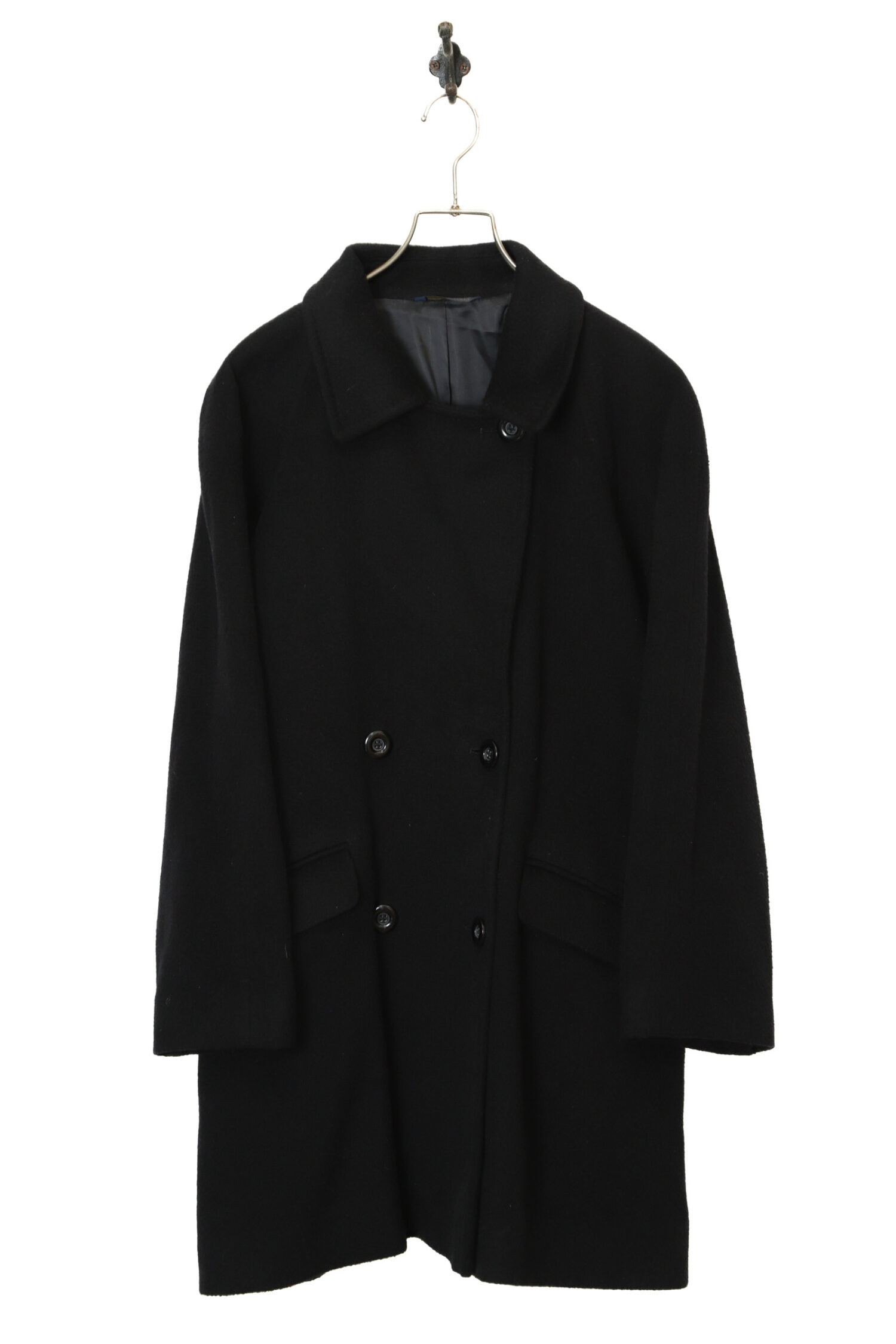 VINTAGE CAMEL WOOL COAT/MADE IN ITALY/L