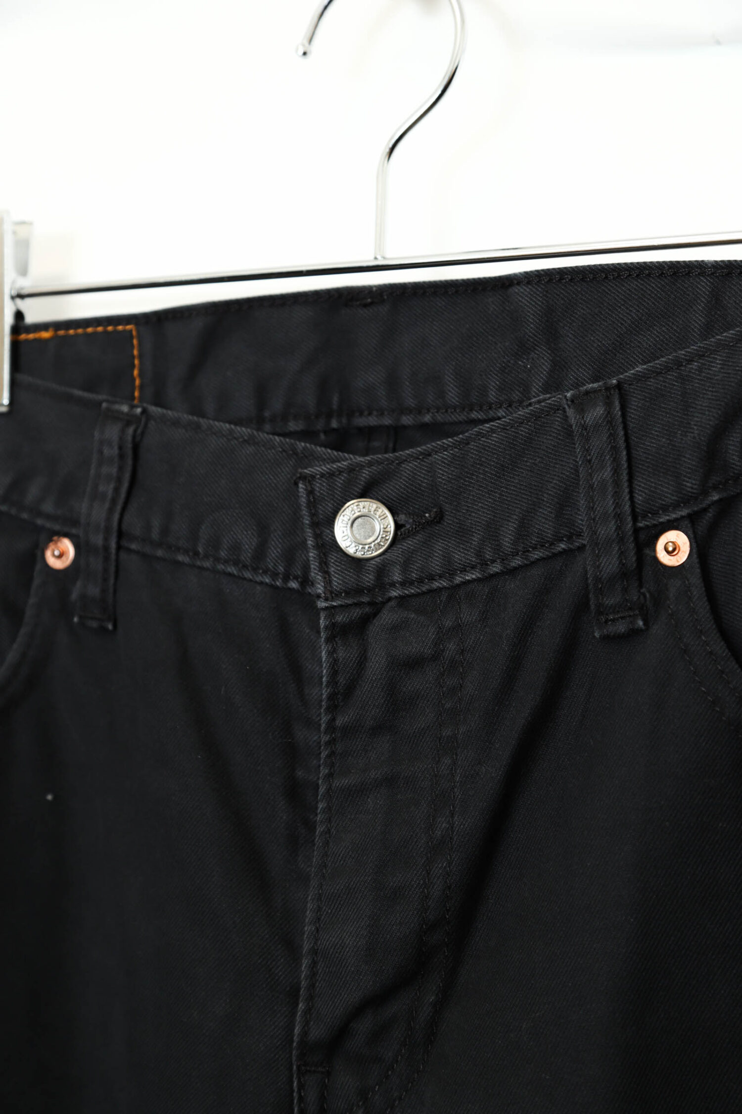 Alternative view of USED LEVIS BLACK DENIM PANTS/W82