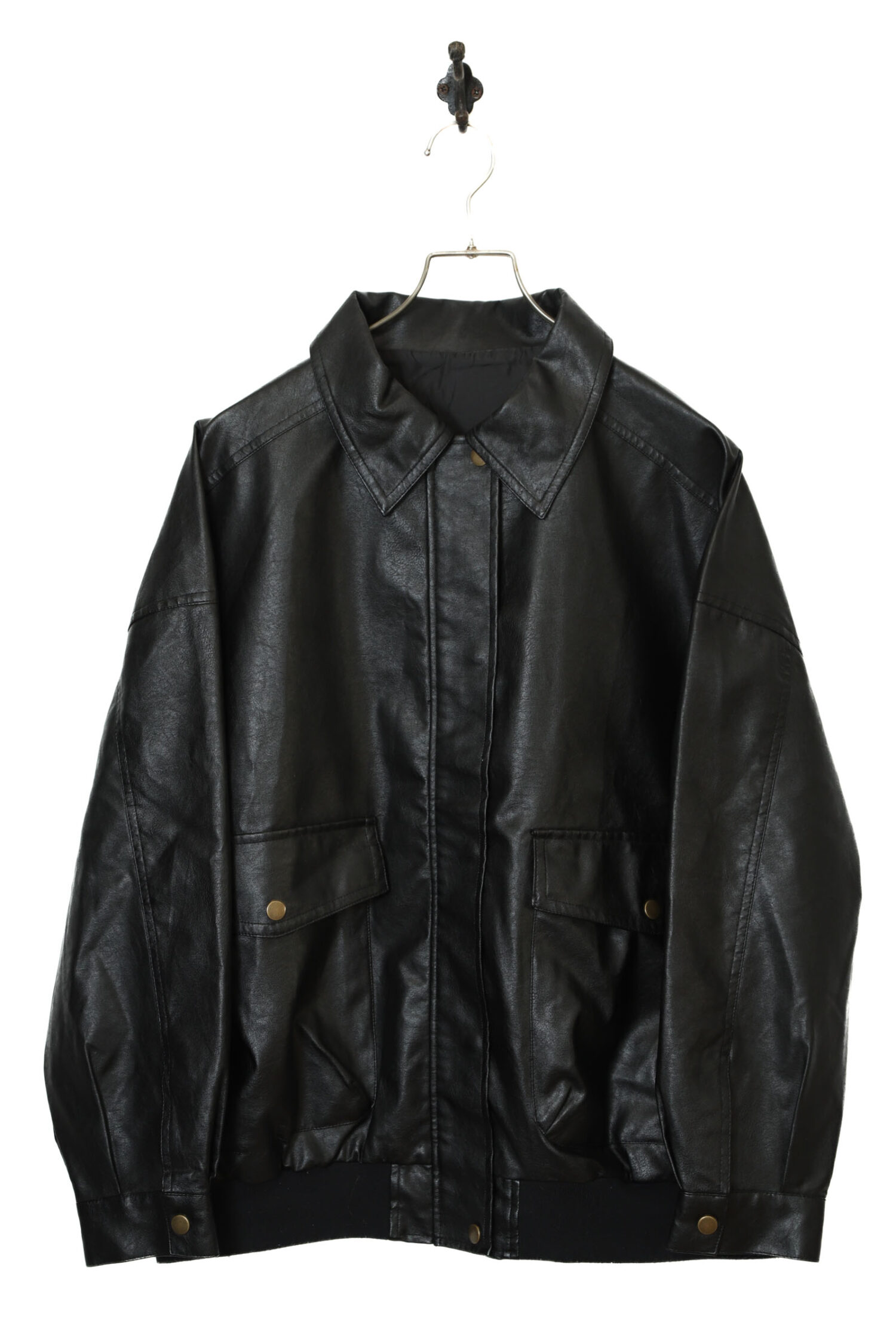 VINTAGE FAKE LEATHER JACKET/XL | 古着屋FERANTRACING【公式】|東京