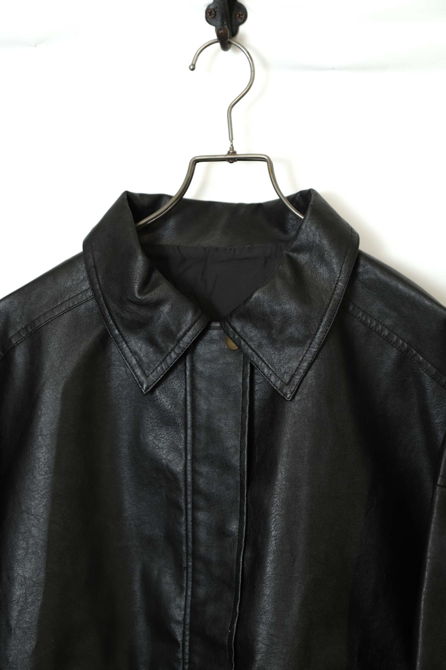 VINTAGE FAKE LEATHER JACKET/XL | 古着屋FERANTRACING【公式】|東京