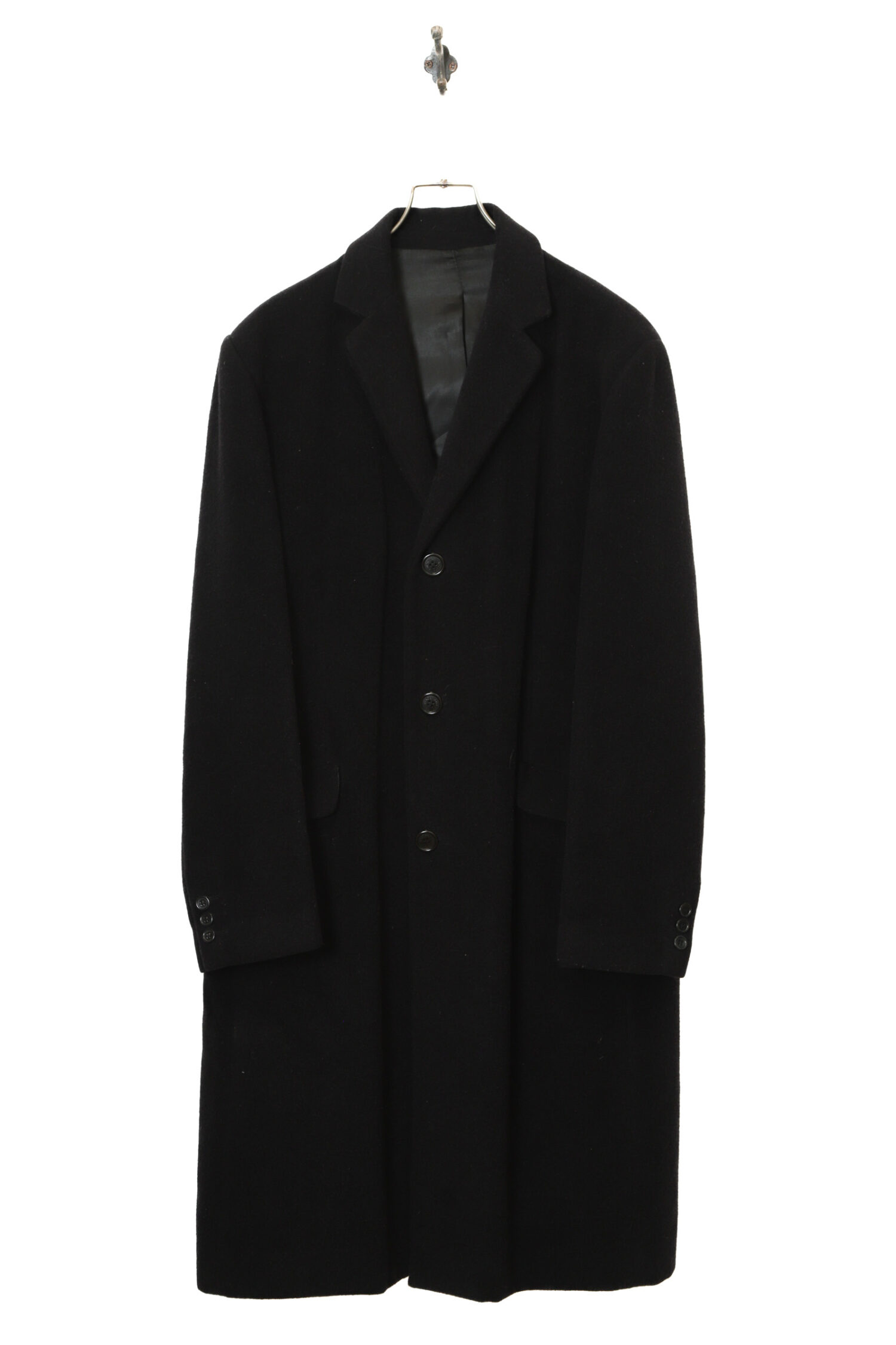 USED ALPACA WOOL CHESTER COAT/L