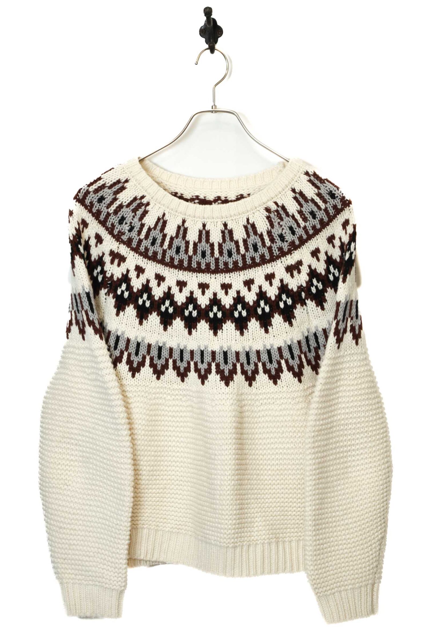 VINTAGE KNITTED SWEATER/L
