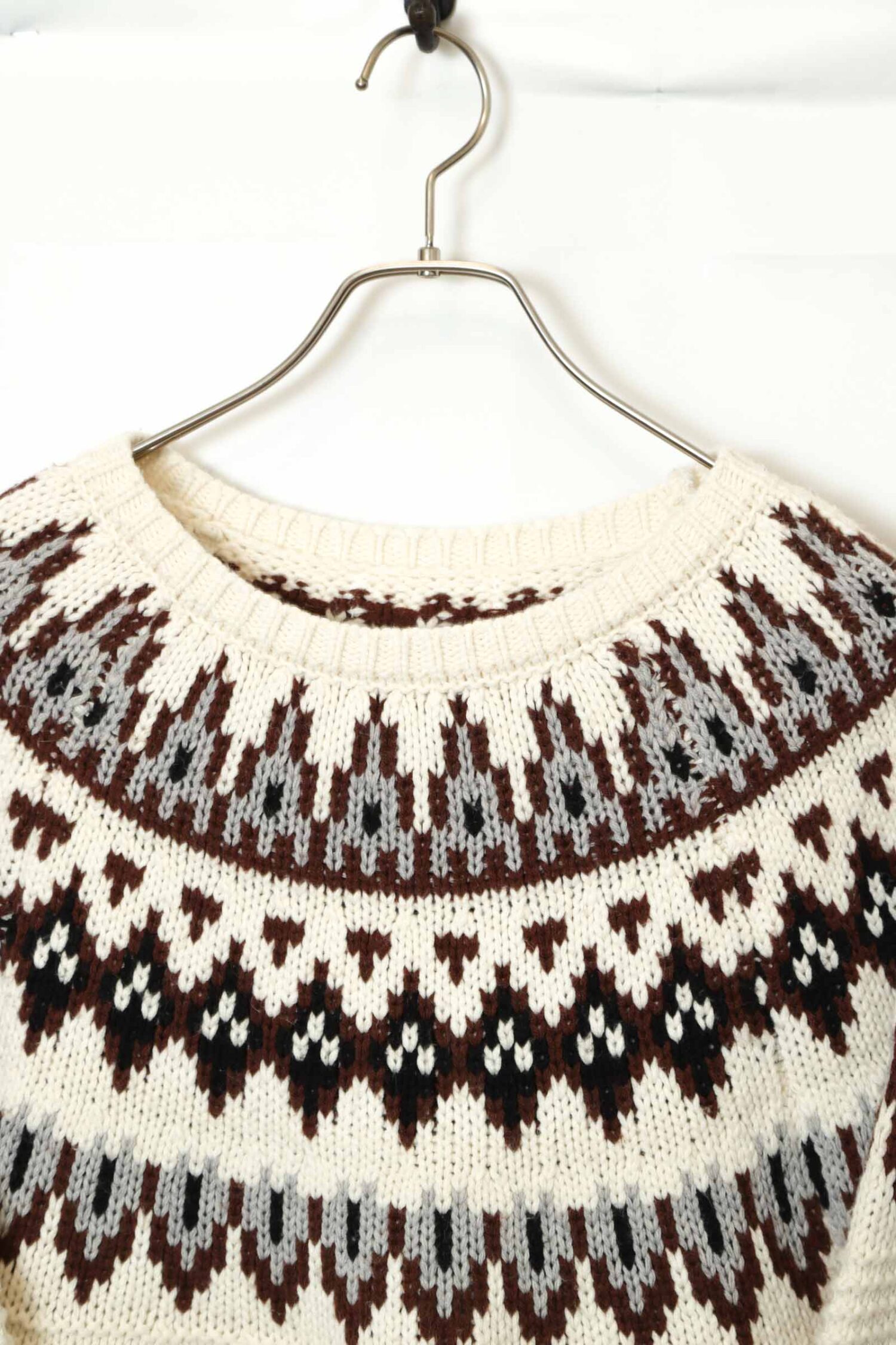 Alternative view of VINTAGE KNITTED SWEATER/L