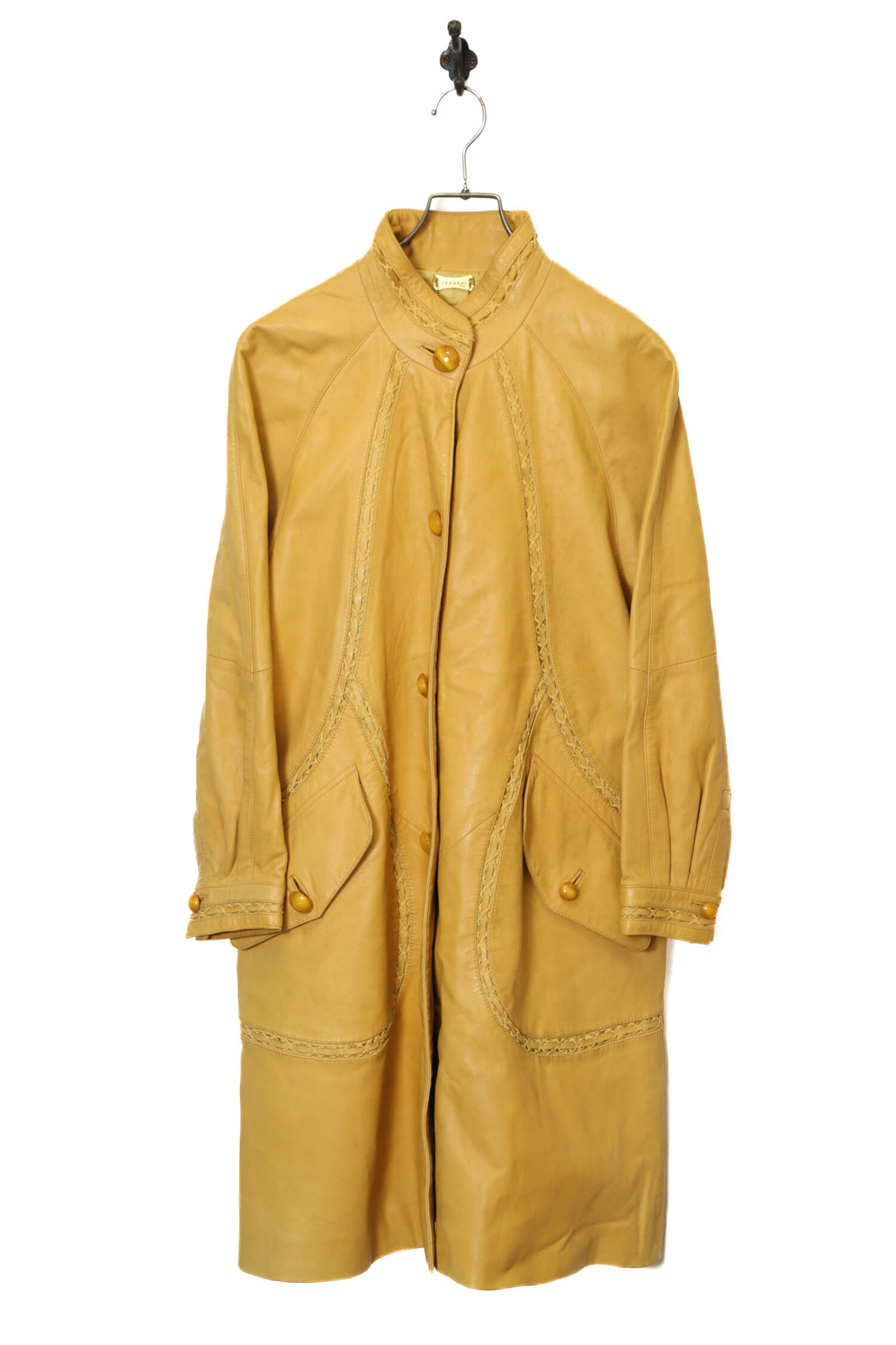デザイナーズvintage 販売 USED FOCARDI SHEEP LEATHER COAT/M | 古着屋FERANTRACING【公式