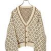 VINTAGE KNITTED CARDIGAN/XL