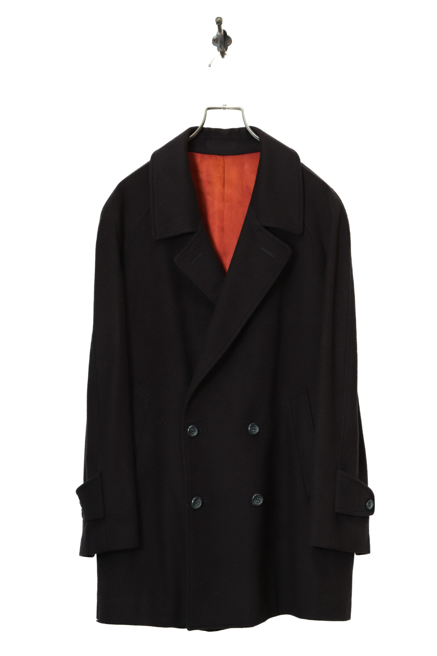 VINTAGE CASHMERE WOOL COAT/L