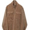 VINTAGE CORDUROY PULL-OVER SHIRT/XL