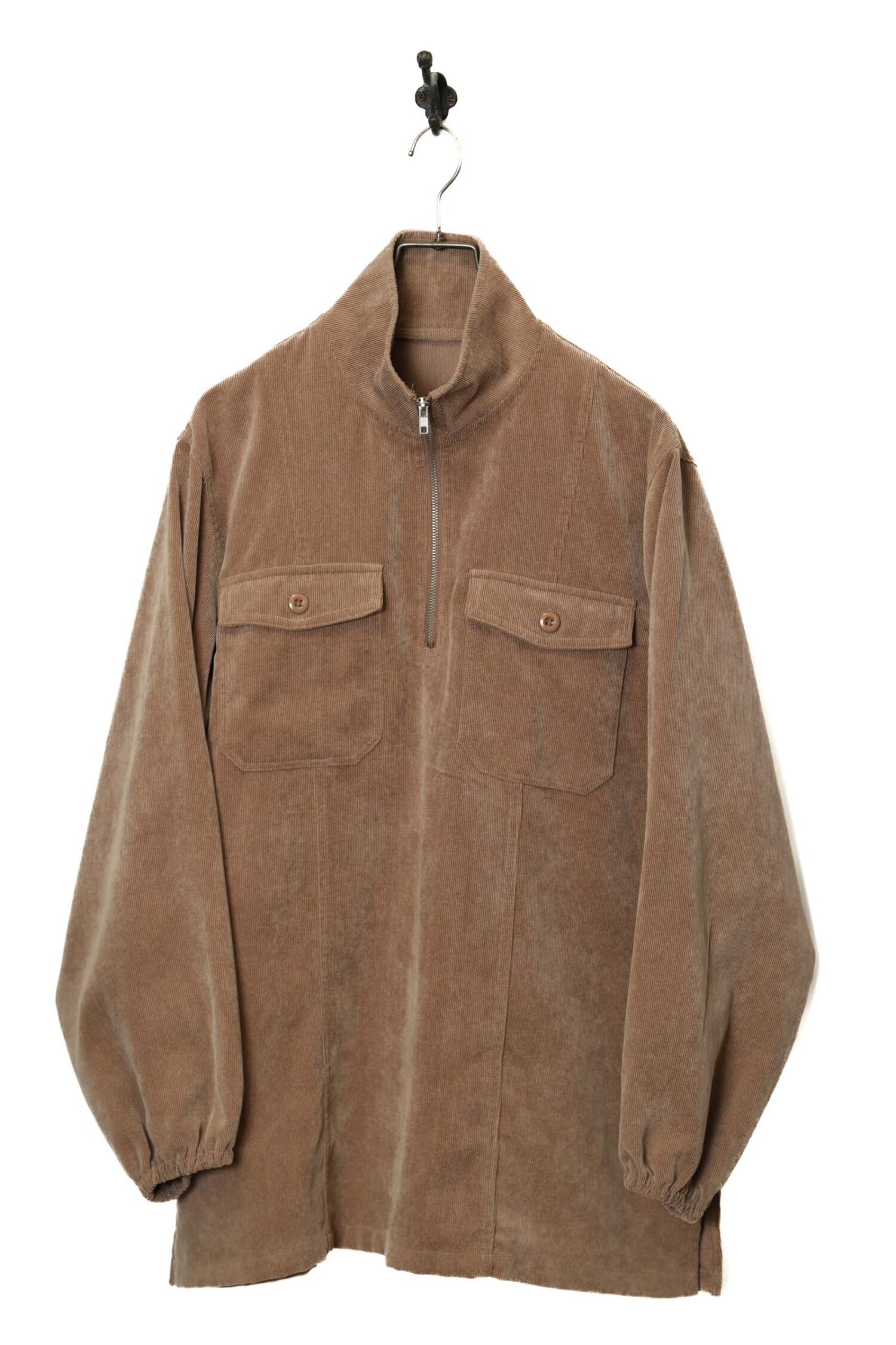 VINTAGE CORDUROY PULL-OVER SHIRT/XL